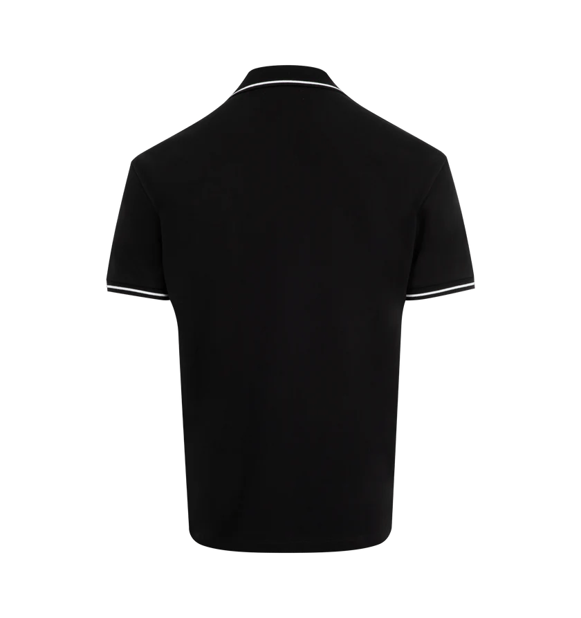 Amiri o1h1sh11225 Polo Tee in Black Size US XXL / EU 58 / 5 - 2 Thumbnail