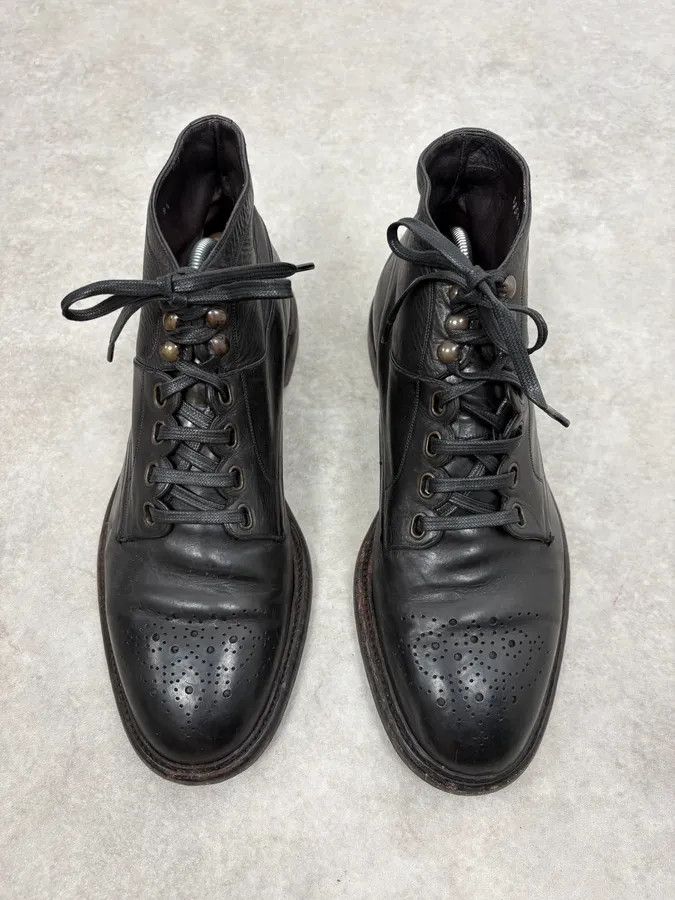 Dolce & Gabbana 2010s Dolce & Gabbana Black Leather Boots Size US 10.5 / EU 43-44 - 2 Thumbnail