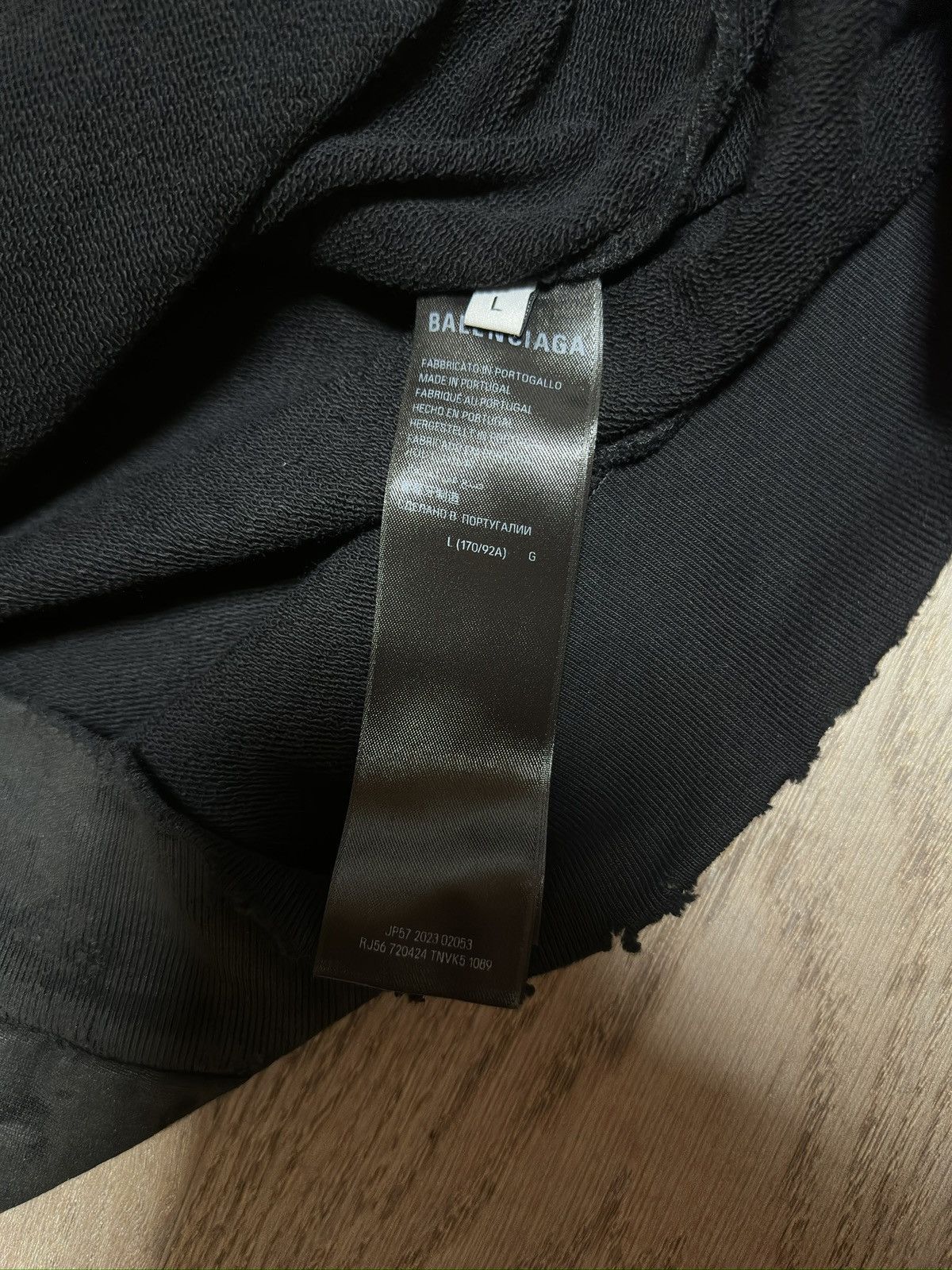 Balenciaga Balenciaga Winter22 Gaffer Zip Hoodie Size US L / EU 52-54 / 3 - 7 Thumbnail