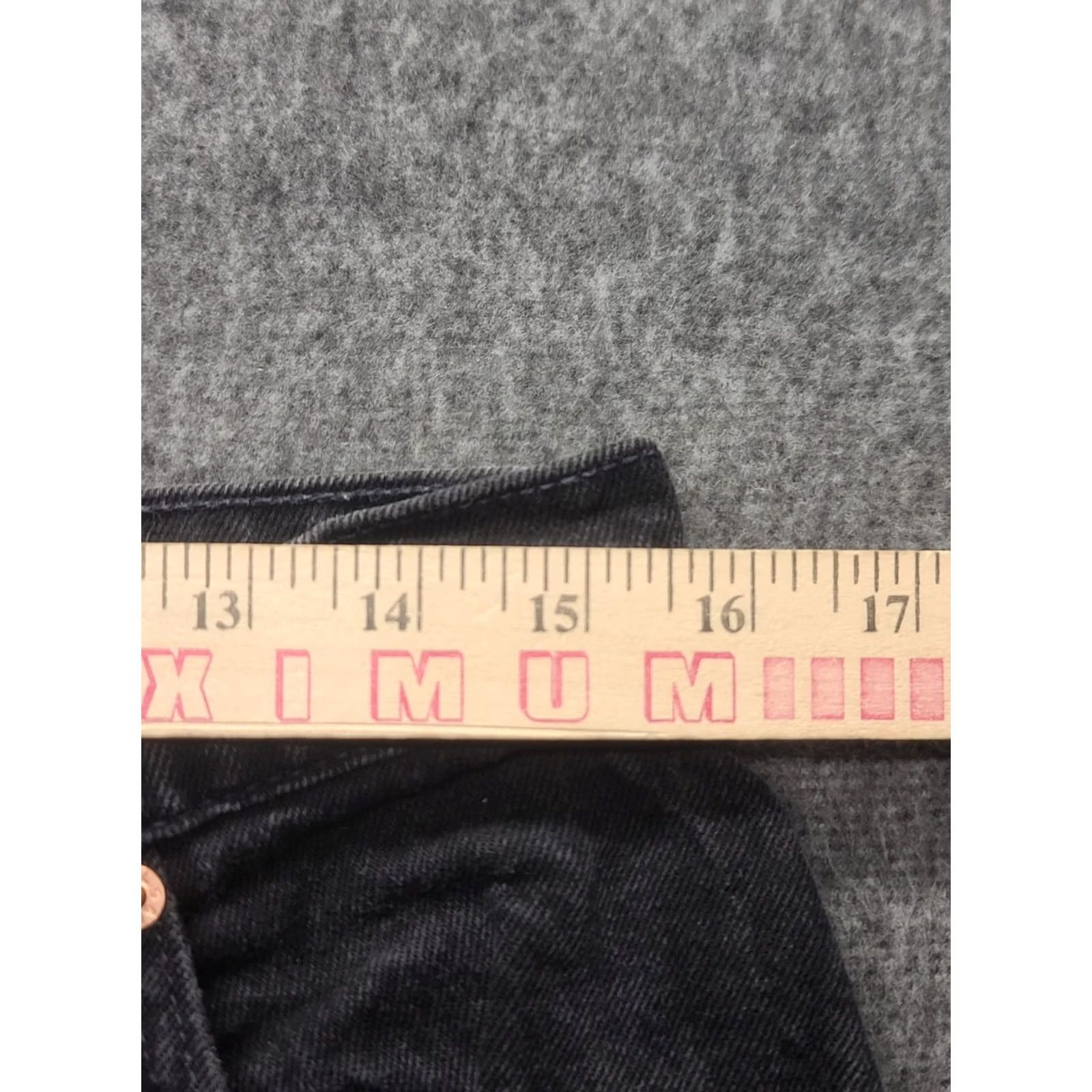 Levi's VINTAGE Levi's 551 Jeans Womens 14 Long 30x33 Relaxed Fit Tapered Leg USA Grunge Jeans 90s Retro Gothic Mans? Size 36" / US 14 / IT 50 - 5 Thumbnail