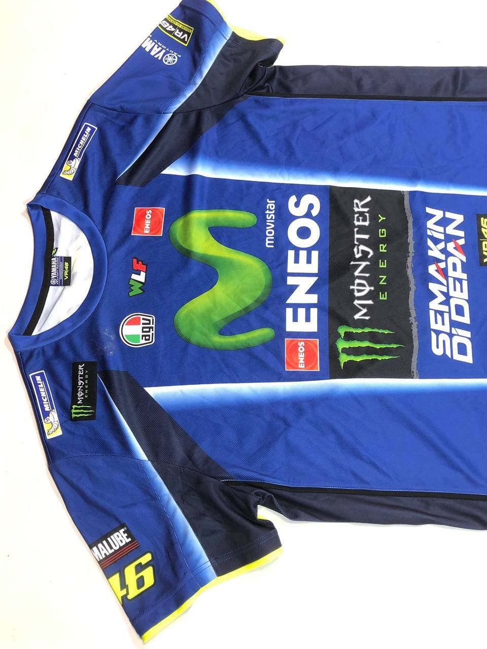 NASCAR × Yamaha Yamaha 46 Racing T-Shirt Size US XXL / EU 58 / 5 - 8 Thumbnail