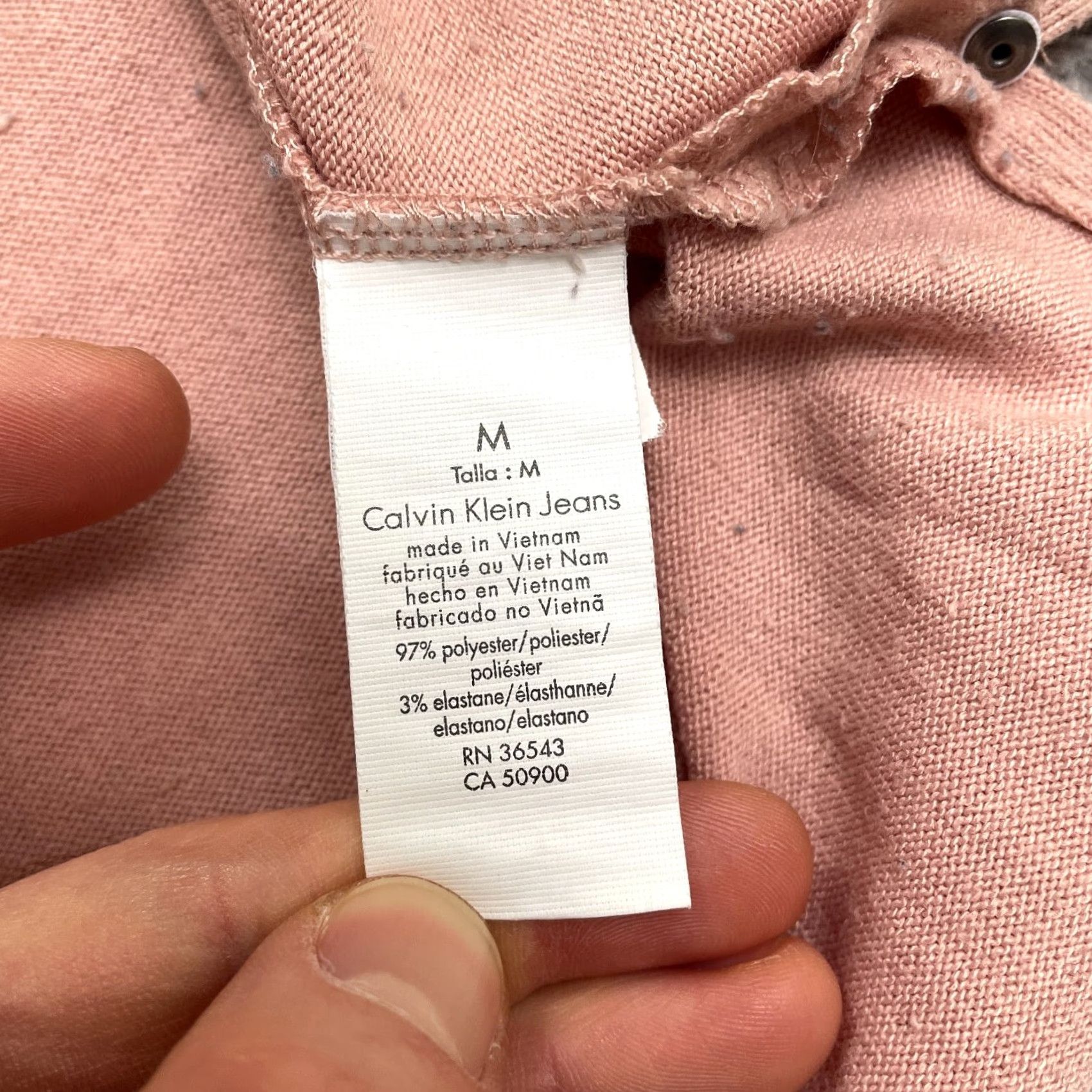 Calvin Klein Calvin Klein Jeans Pullover Sweater Womens M Pink Round Neck Pockets Casual Size M / US 6-8 / IT 42-44 - 5 Thumbnail