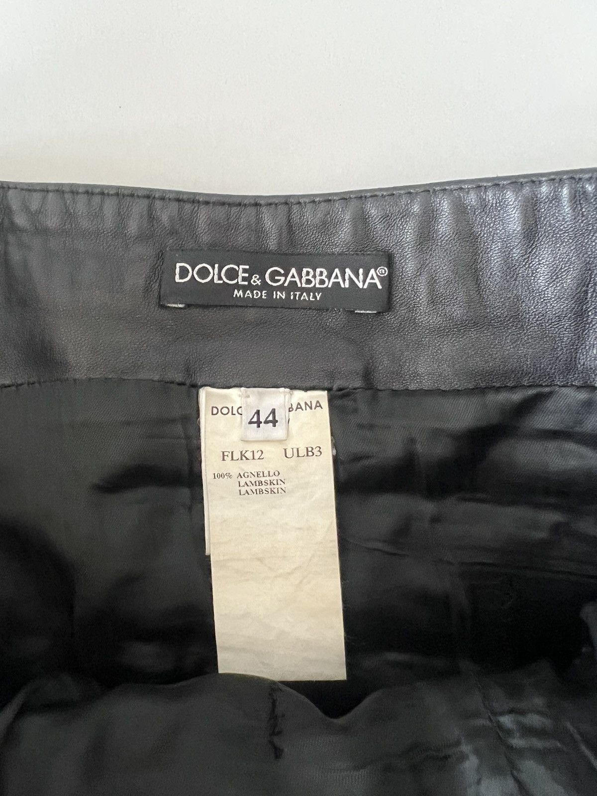 Dolce & Gabbana SS03 Dolce & Gabbana ‘Sex’ Leather Belt Skirt Size 30" / US 8 / IT 44 - 9 Thumbnail