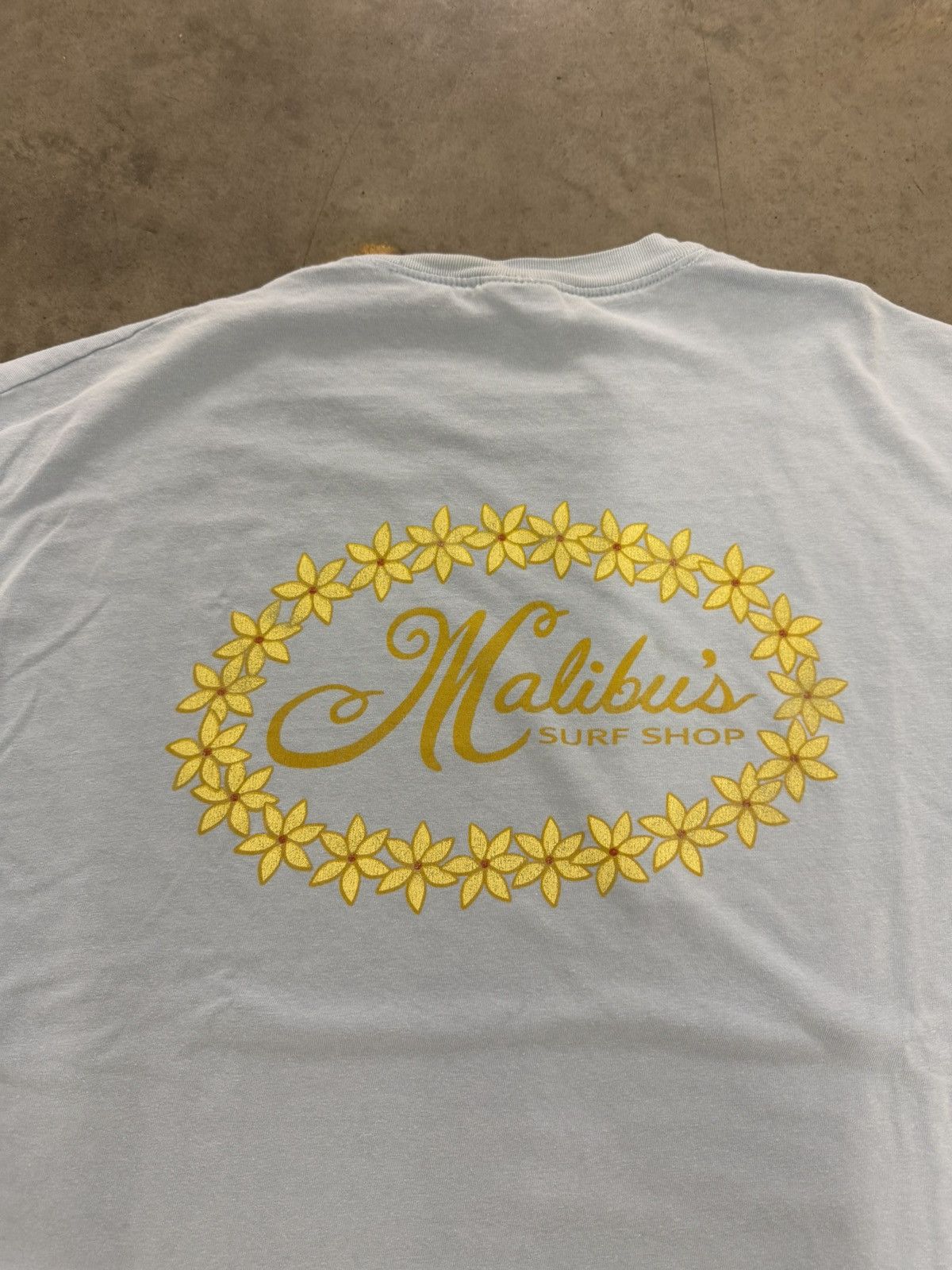 Billabong Malibus Surf Shop T Shirt Maryland Baby Blue Vintage 2000s Size US XL / EU 56 / 4 - 2 Thumbnail