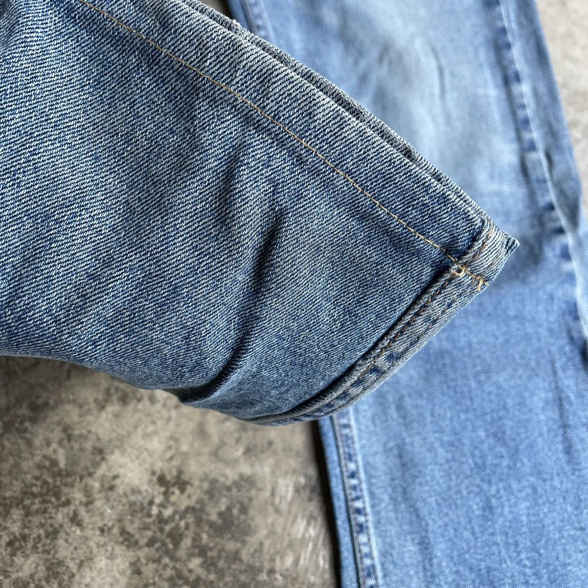 Levi's Vintage Clothing 🔥Vintage Levis 505 Stoned Washed Ripped Denim Jeans Size US 30 / EU 46 - 9 Thumbnail