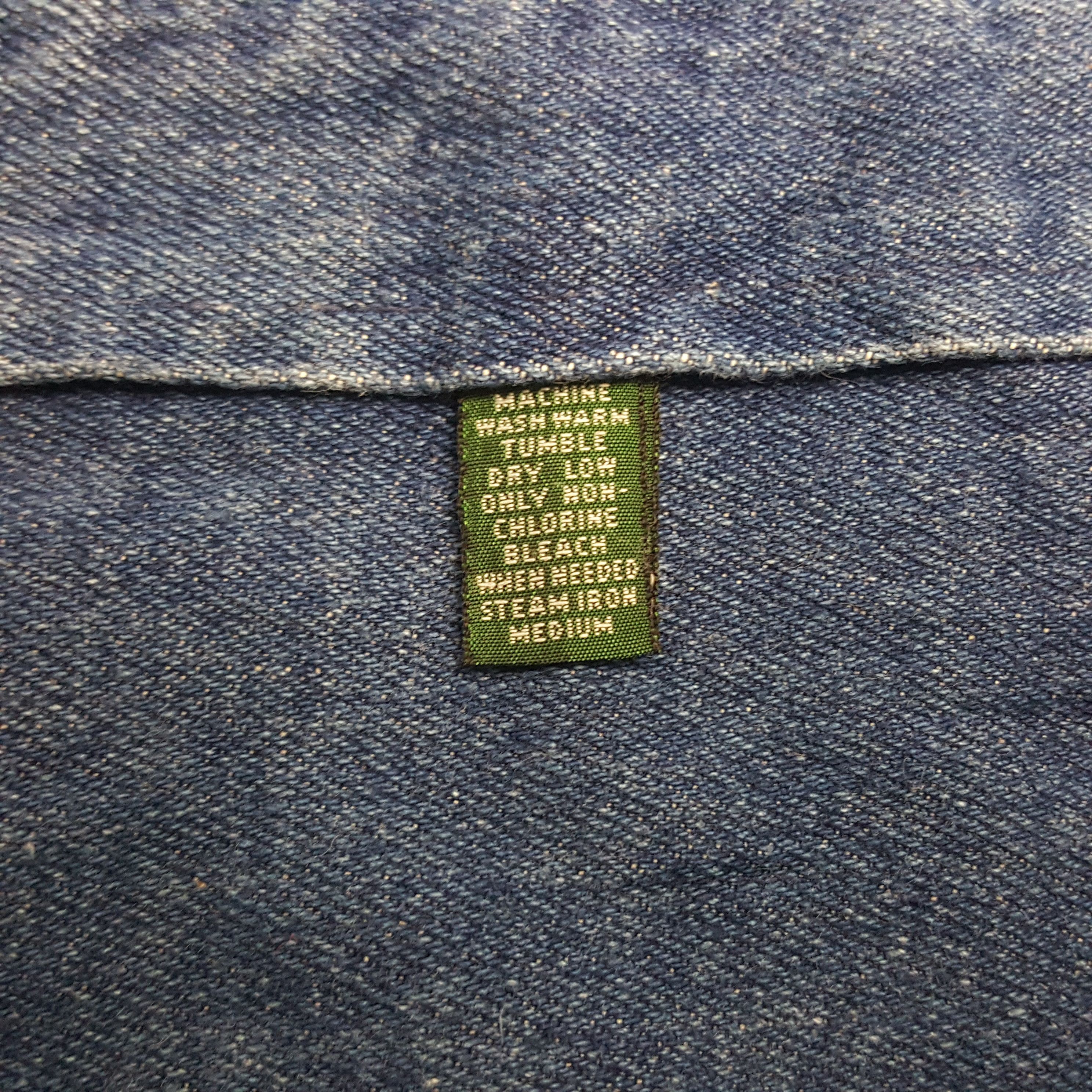 Polo Ralph Lauren × Vintage Vintage Polo Country Ralph Lauren Denim Button Up Shirt Size US M / EU 48-50 / 2 - 8 Thumbnail