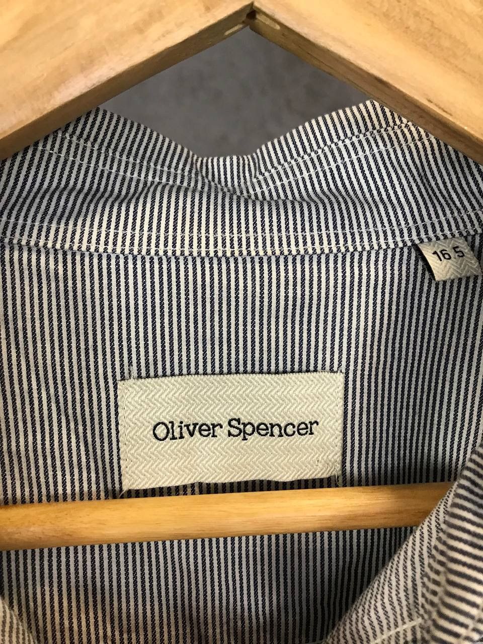 Oliver Spencer Oliver Spencer designer striped shirt Size US L / EU 52-54 / 3 - 4 Thumbnail