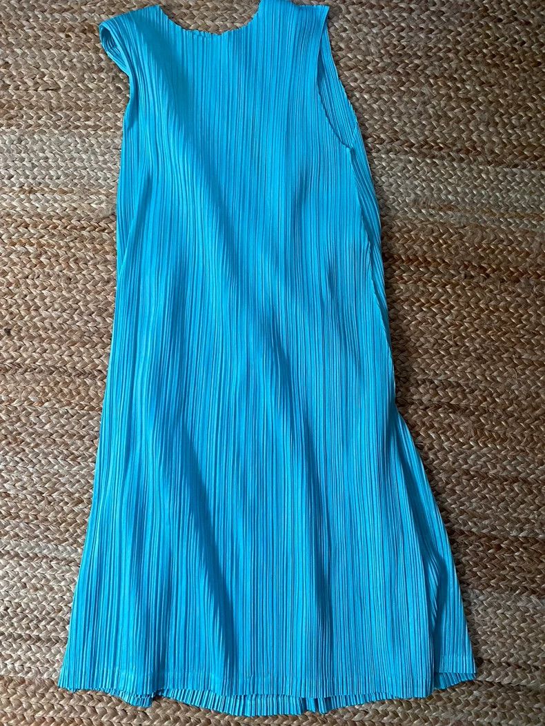 Issey Miyake issey miyake size:1 Mint green pleated dress Size XXS / US 00 / IT 34 - 2 Thumbnail