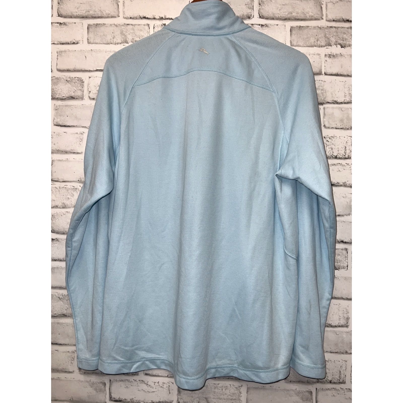 Tommy Bahama Tommy Bahama Blue Half Zip Pullover Mens Size M Size US M / EU 48-50 / 2 - 4 Thumbnail