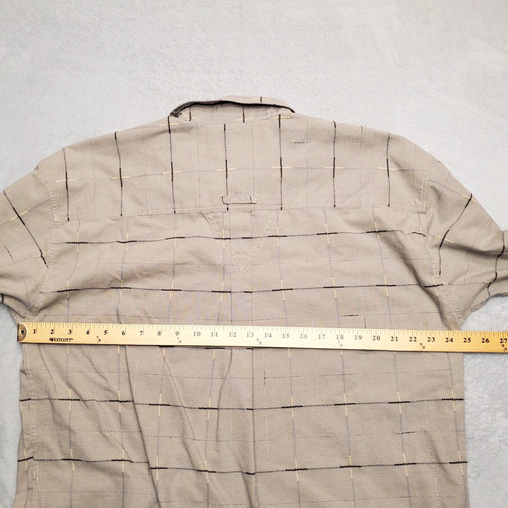 Doublet VTG Generra Shirt Men L Brown Plaid Long Sleeve Casual Button-Up 15.5 Vintage Mens Size US L / EU 52-54 / 3 - 5 Thumbnail