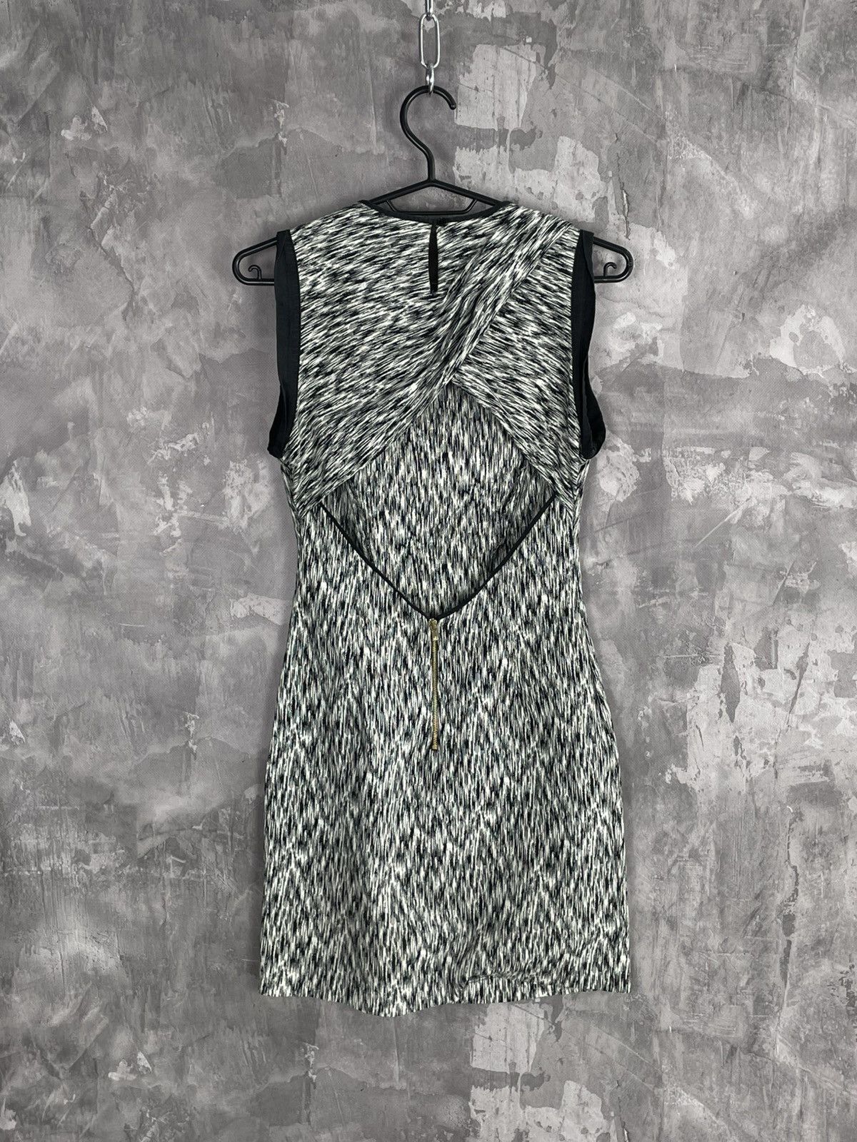 Sandro × Vintage Vintage Sandro 00s Luxury Aestetic Unique Zip Dress Size S / US 4 / IT 40 - 2 Thumbnail