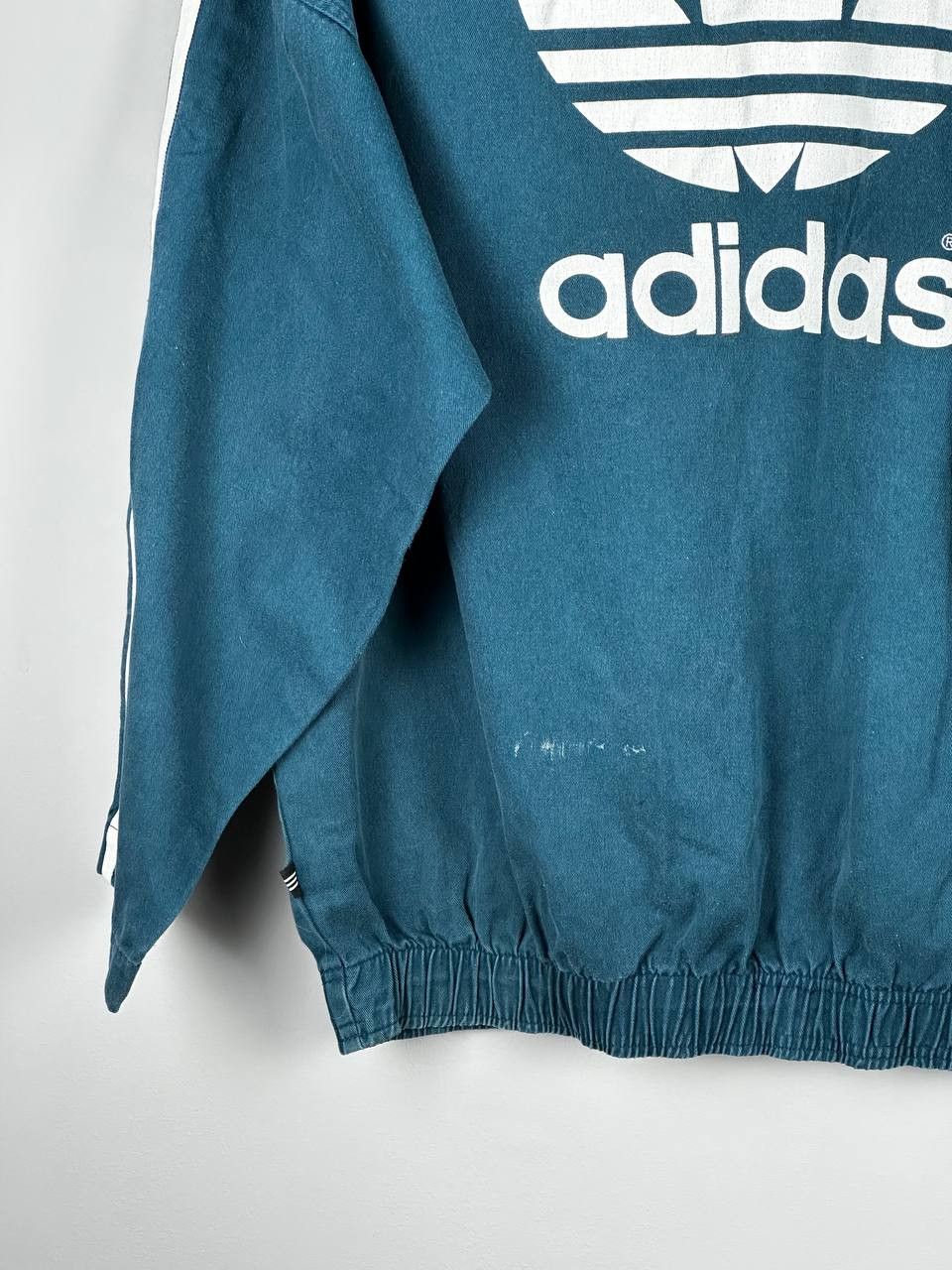 Adidas Rare Retro 90’s Adidas Vintage Cotton Anorak Jacket Size US L / EU 52-54 / 3 - 10 Thumbnail