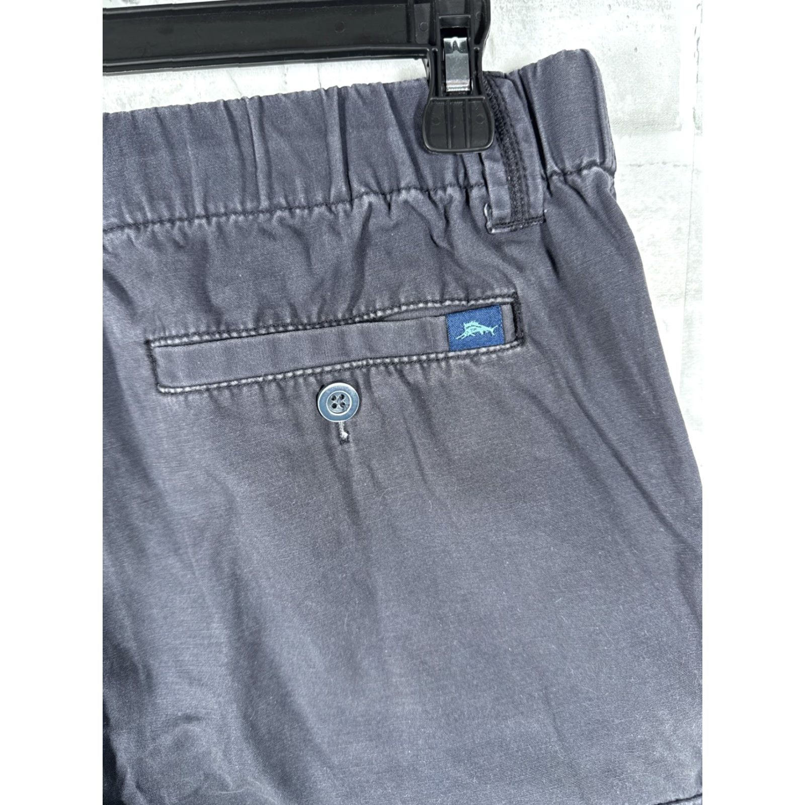 Tommy Bahama Tommy Bahama Cargo Shorts Blue Cotton Mens M Size US 31 - 4 Thumbnail