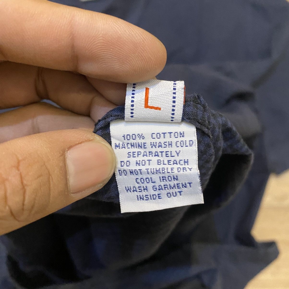 Evisu Evisu Blue Navy Button Up Shirts Size US M / EU 48-50 / 2 - 19 Thumbnail