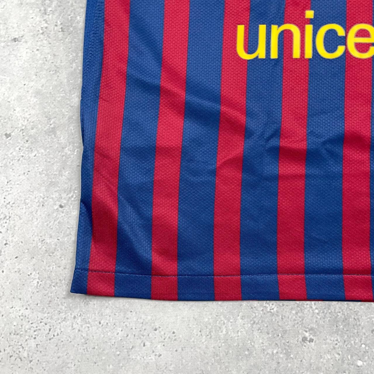 Nike FC Barcelona 2011 2012 Home Jersey Nike Shirt Red/ Blue S Size US S / EU 44-46 / 1 - 22 Thumbnail