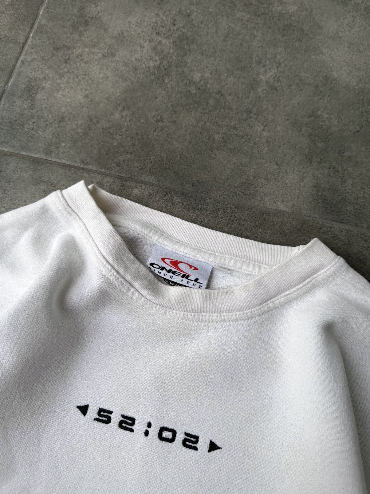 O'Neill Rare Vintage Oneill Oversized Sweatshirt Big Print Y2k White Size US M / EU 48-50 / 2 - 6 Thumbnail