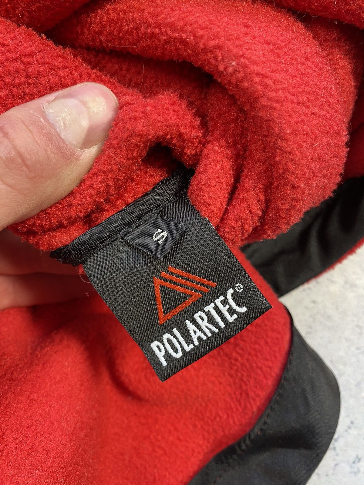 Frauenschuh Men’s Red FRAUENSCHUH Polartec Fleece Jacket Size Small Size US S / EU 44-46 / 1 - 8 Thumbnail