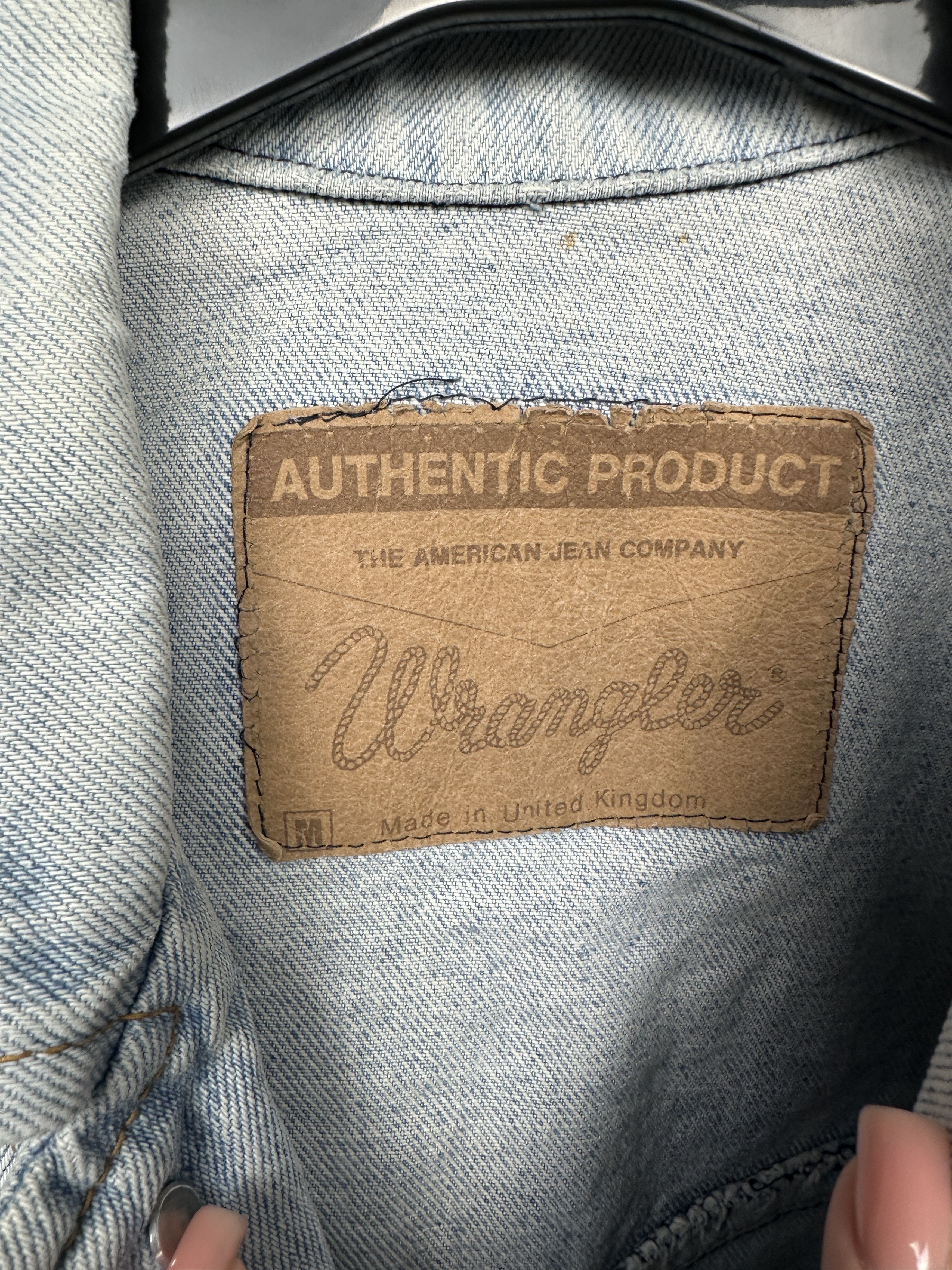 Wrangler Wrangler 80s 90s Vintage Mens Denim Jacket Size US M / EU 48-50 / 2 - 3 Thumbnail