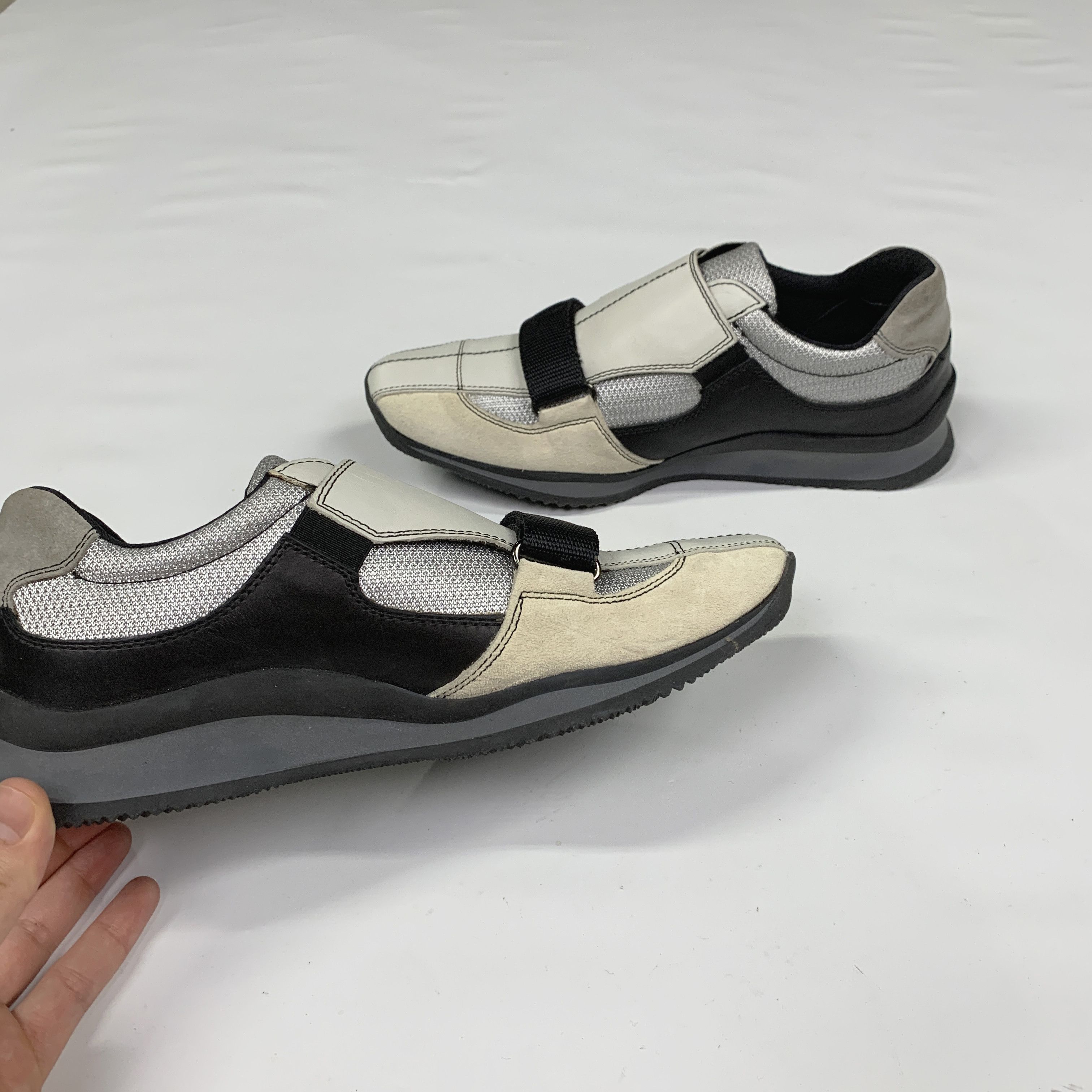 Prada 00's Double Strap Racing Sneakers Size US 9 / IT 39 - 10 Thumbnail