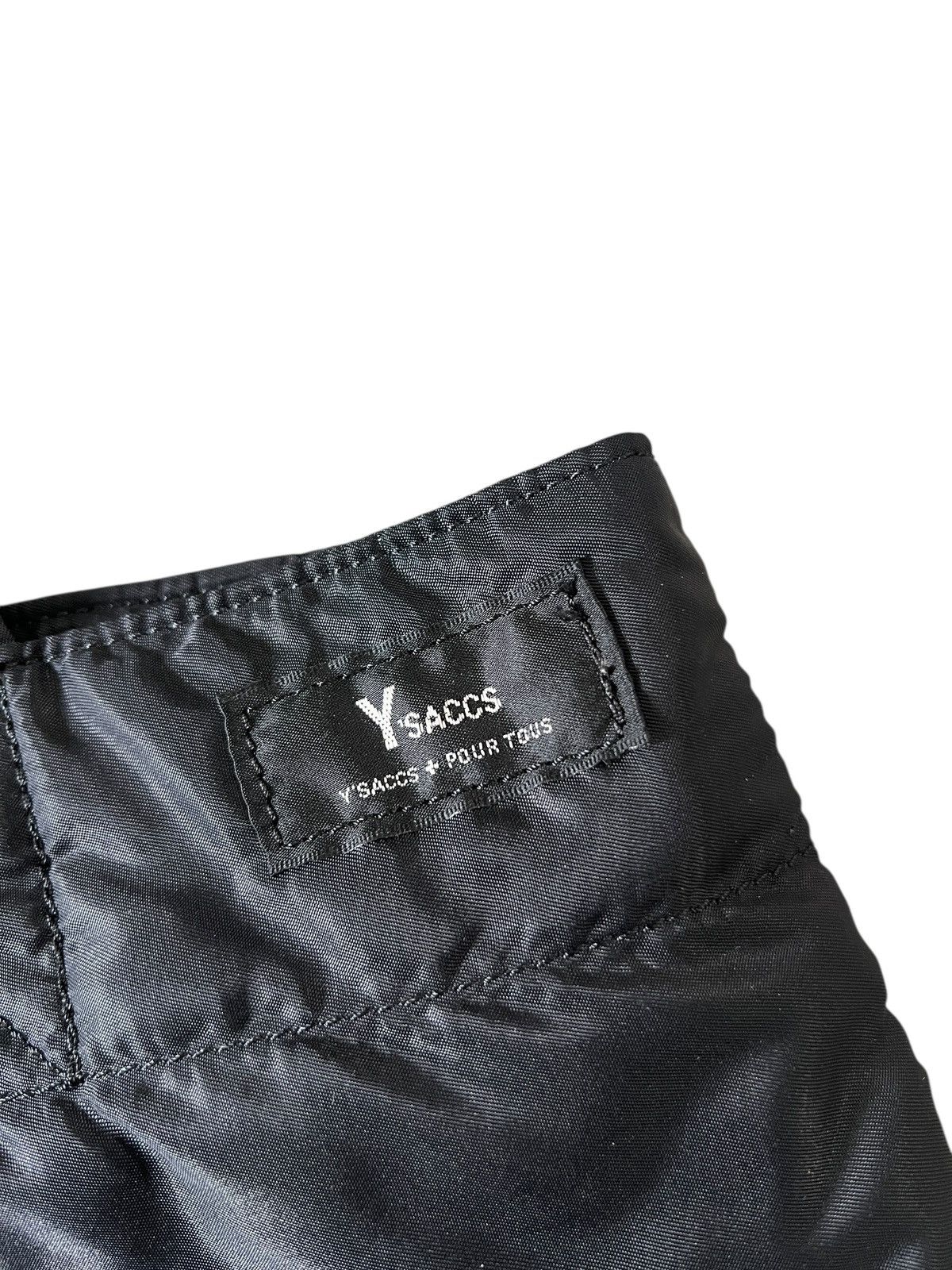 Yohji Yamamoto Y’SACCS Bomber Nylon Tote Bag Size ONE SIZE - 3 Thumbnail