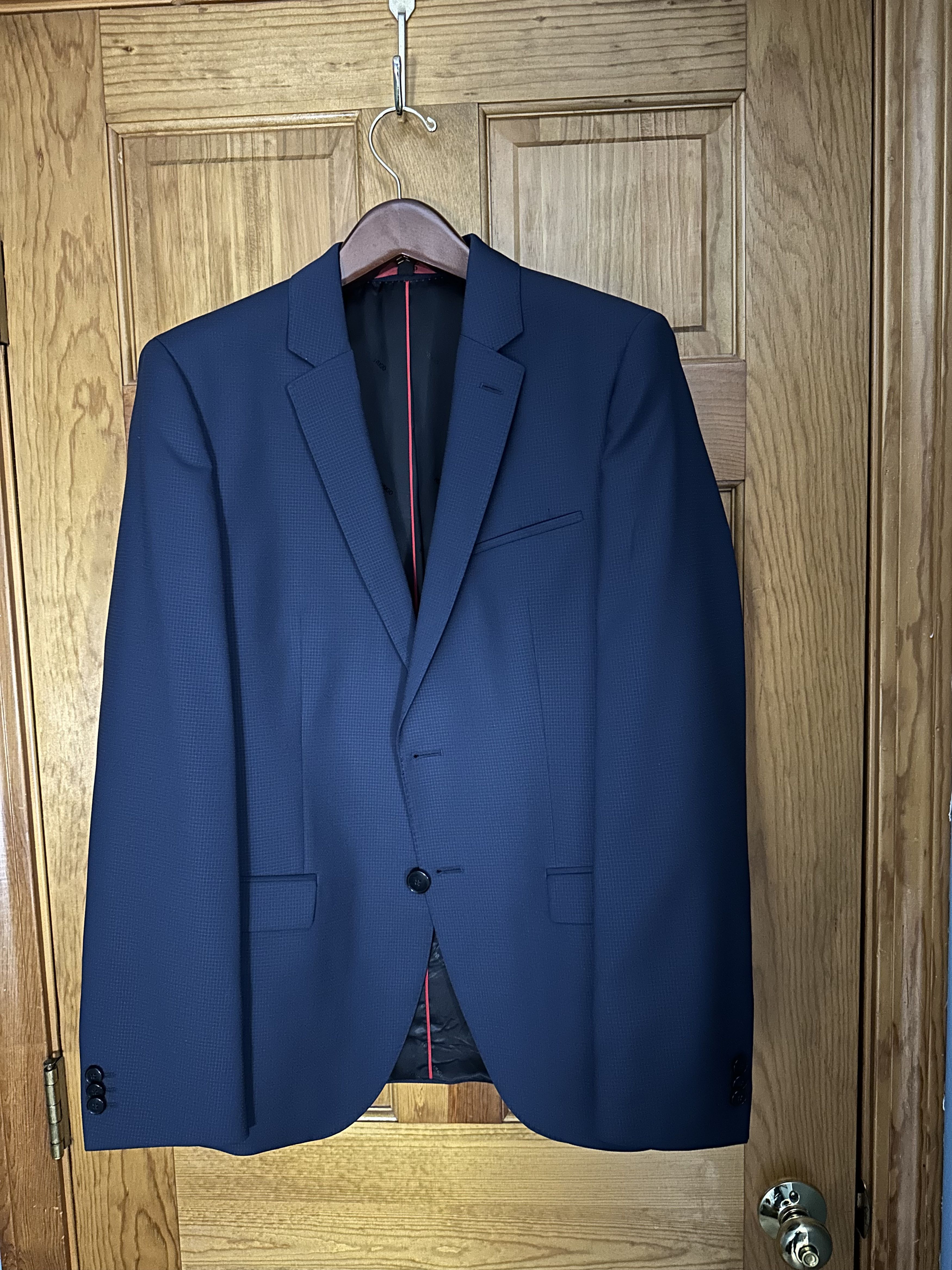 Hugo Boss Hugo Boss Navy Wool Blazer – Modern Fit, Excellent Condition Size 38R - 1 Preview