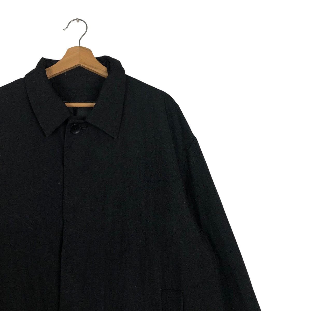 Vintage 📌Vintage Chore Work Jacket Rich Black Biker Made in Italy Size US M / EU 48-50 / 2 - 7 Thumbnail