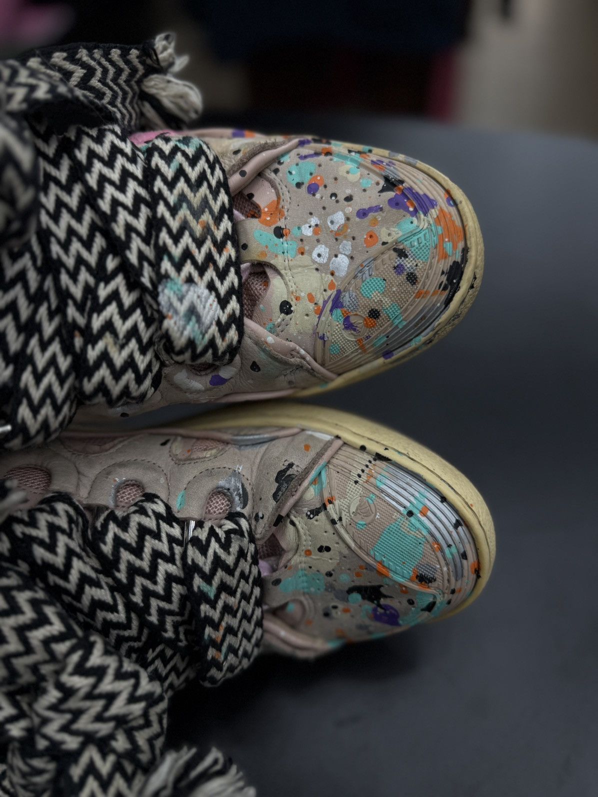 Gallery Dept. × Lanvin Gallery DEPT Lanvin Sneakers Pink Size 42EU/9US $1300 Size US 9 / EU 42 - 11 Thumbnail