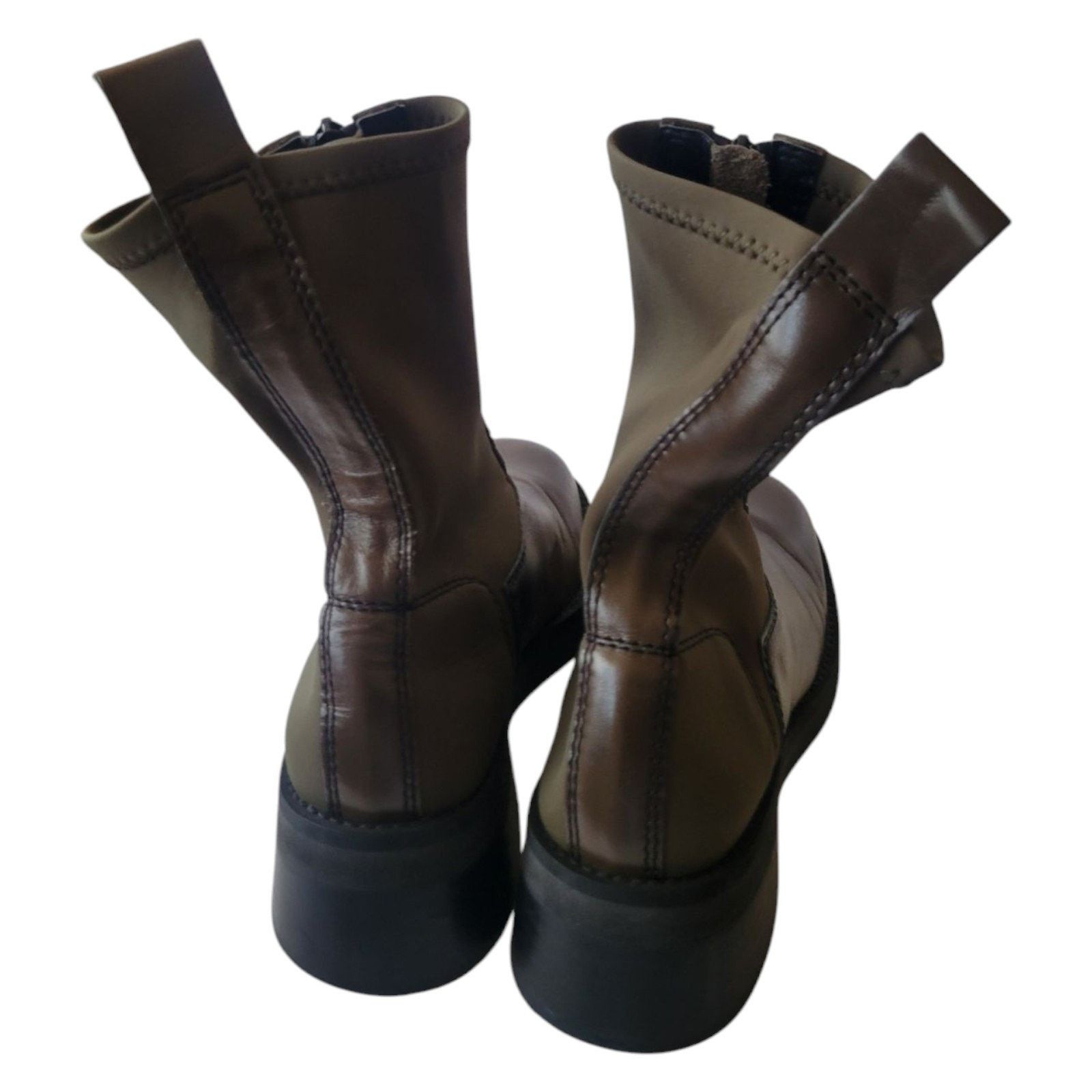 Other E8 BY MIISTA Doris Khaki Women Boots Size 39 Size US 9 / IT 39 - 6 Thumbnail