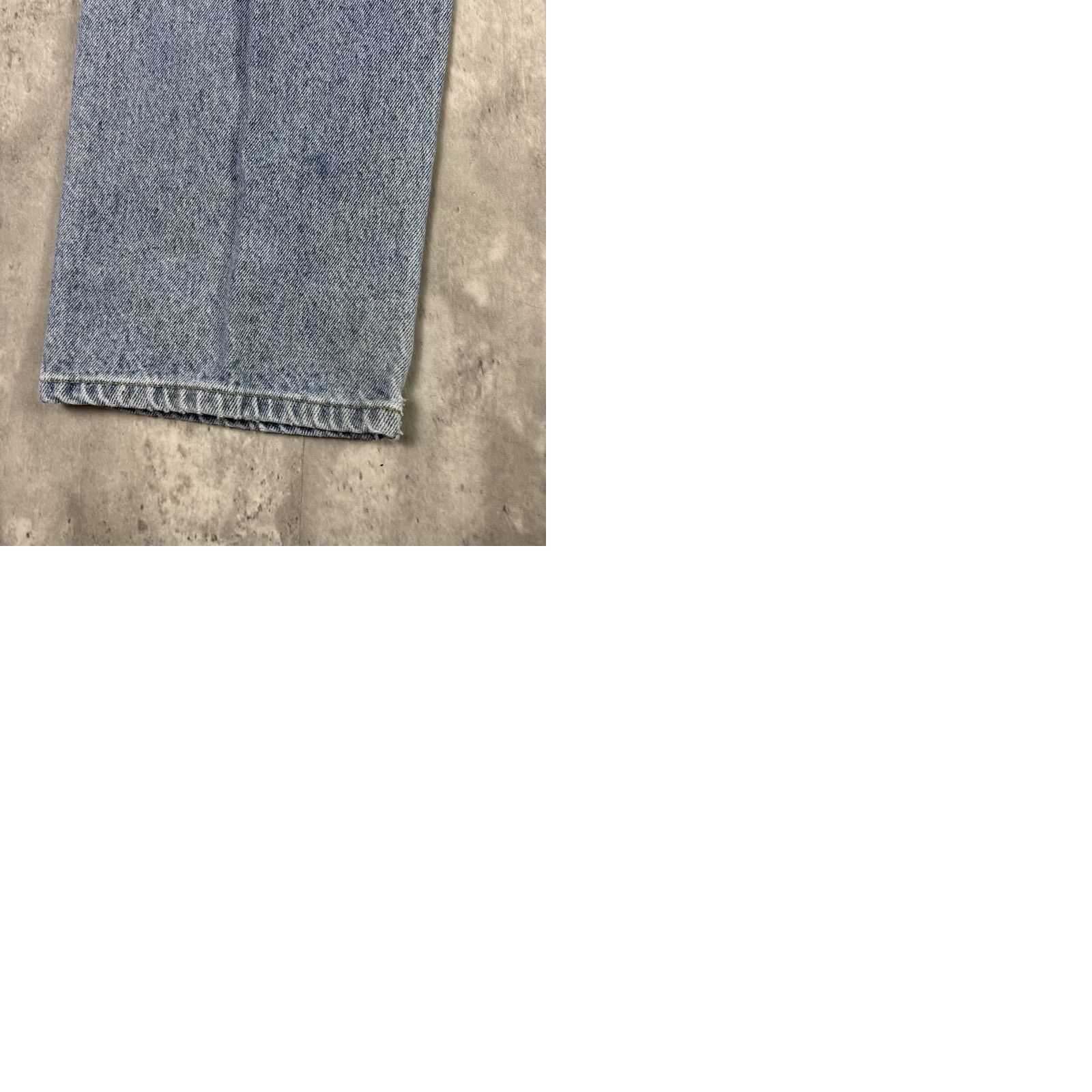 Lee VINTAGE 90s Lee Blue Light Wash Jeans Straight Relaxed Fit Mens 36x30 Size US 36 / EU 52 - 9 Thumbnail