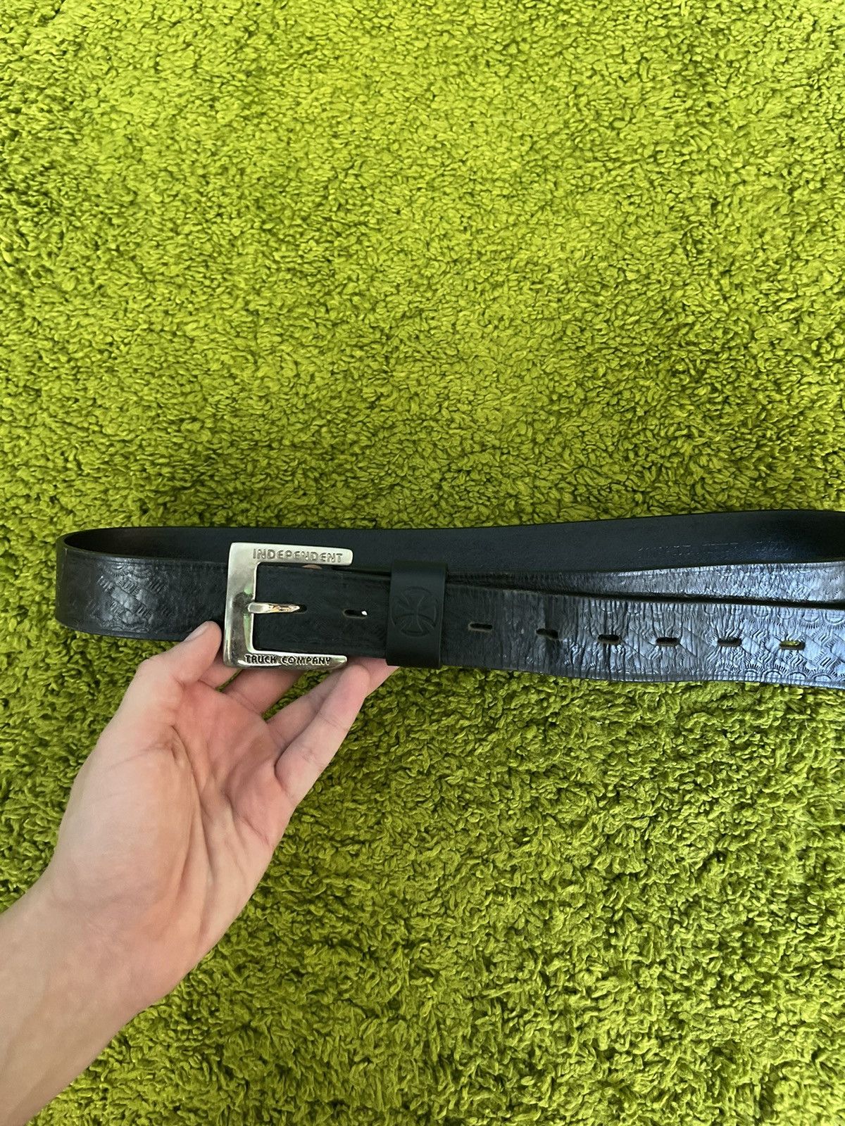 Independent Truck Co. × Vintage Independent Truck Co. real leather belt Size 34 - 2 Thumbnail