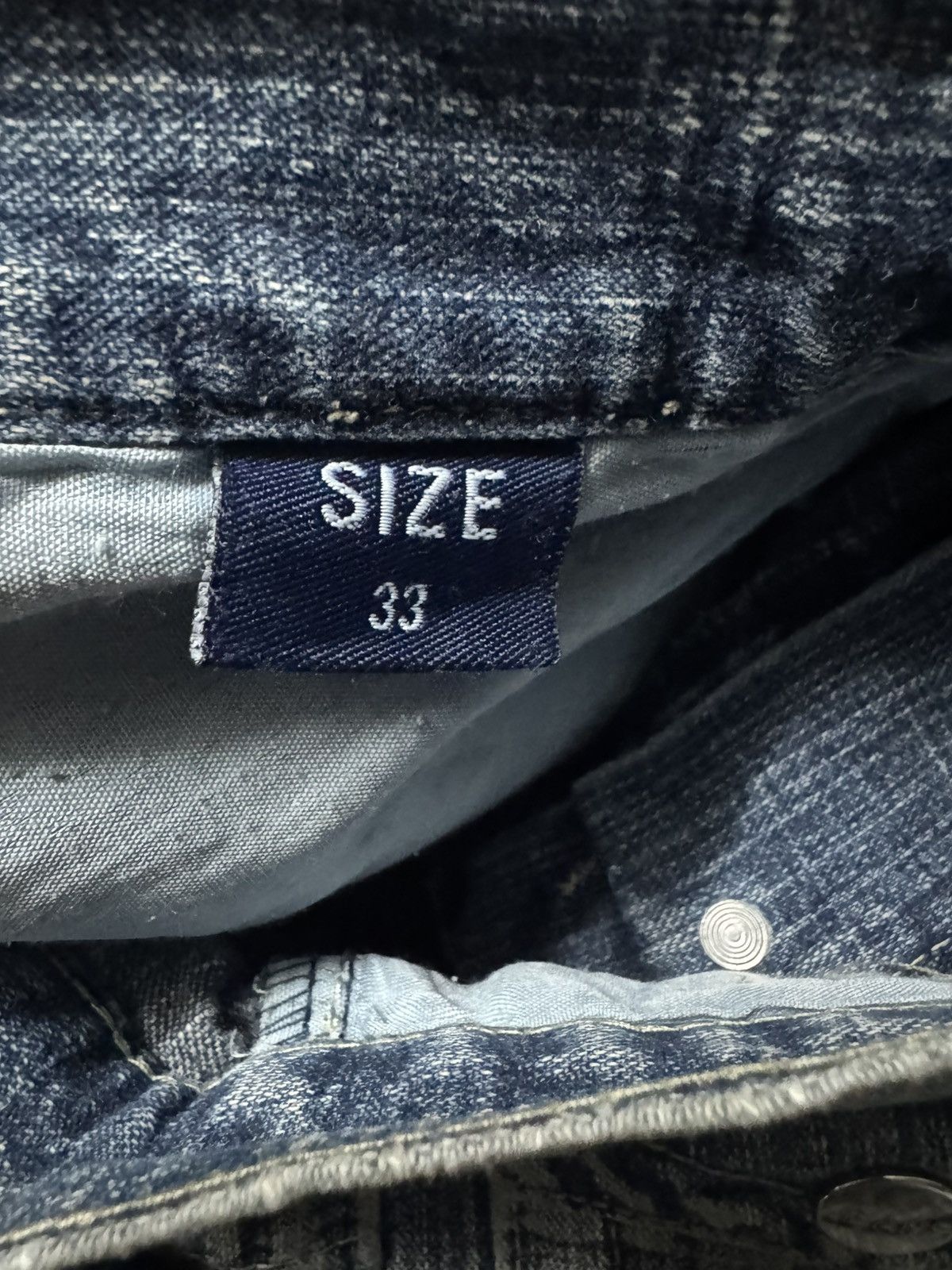 Vintage 💥VINTAGE💥REPLAY BAGGY RUSTY MUD-WASHED BLUE DENIM JEANS Size US 30 / EU 46 - 6 Thumbnail