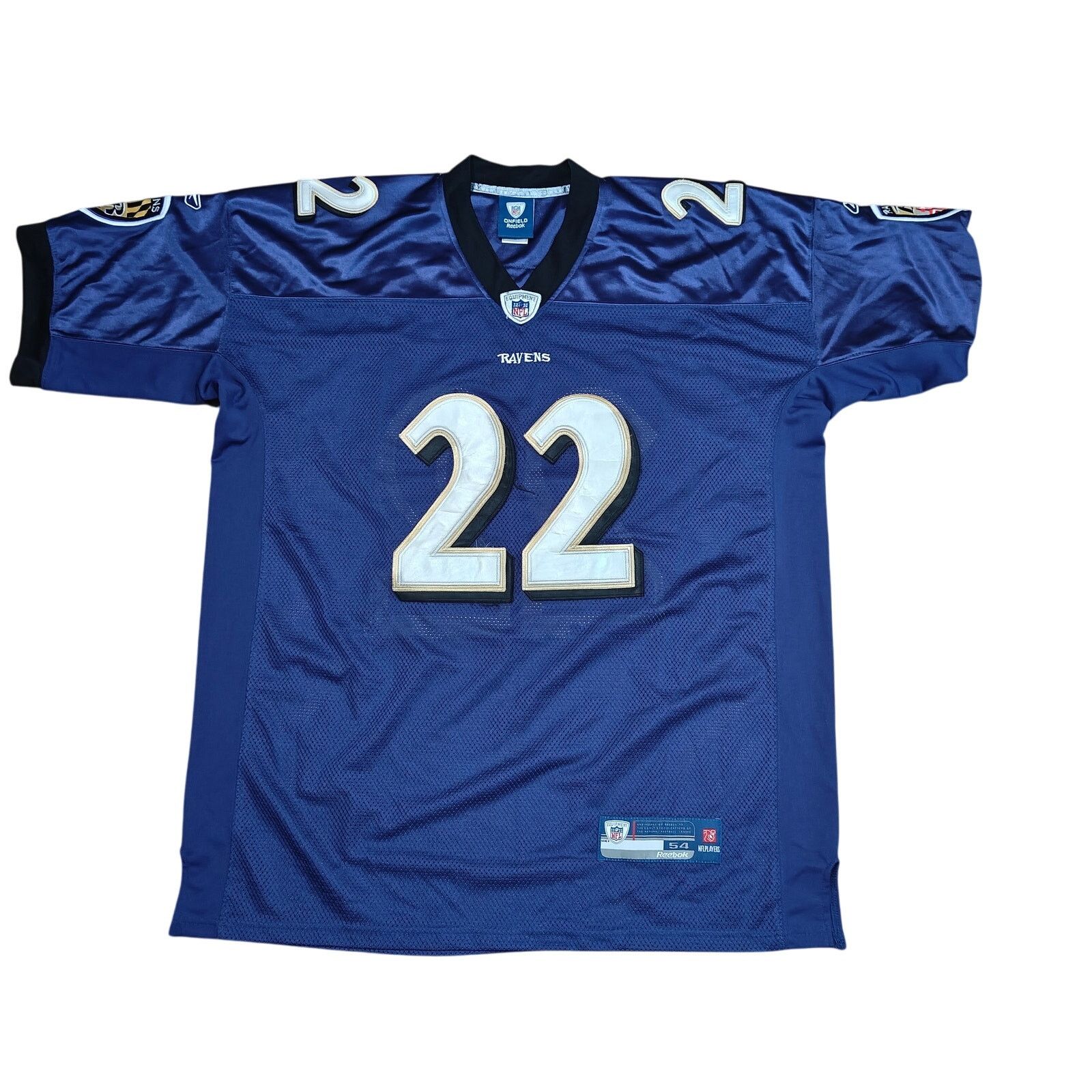 NFL NFL On Field Reebok Baltimore Ravens Smith Purple Jersey Size US L / EU 52-54 / 3 - 1 Thumbnail
