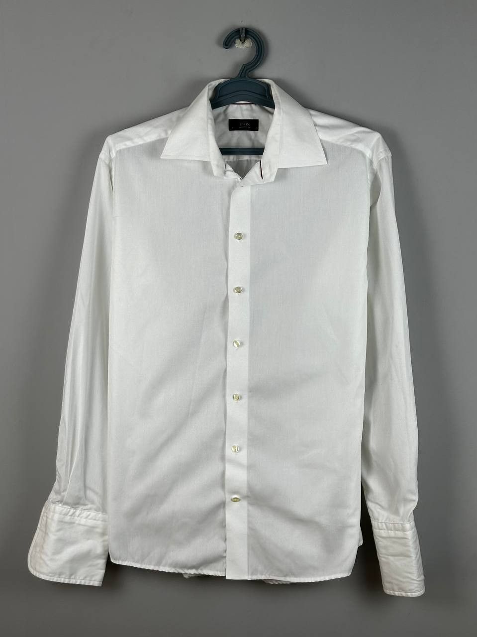Eton Eton Ganghster 1928 Luxury Cotton Twill Dress Shirt Size 52L - 2 Thumbnail