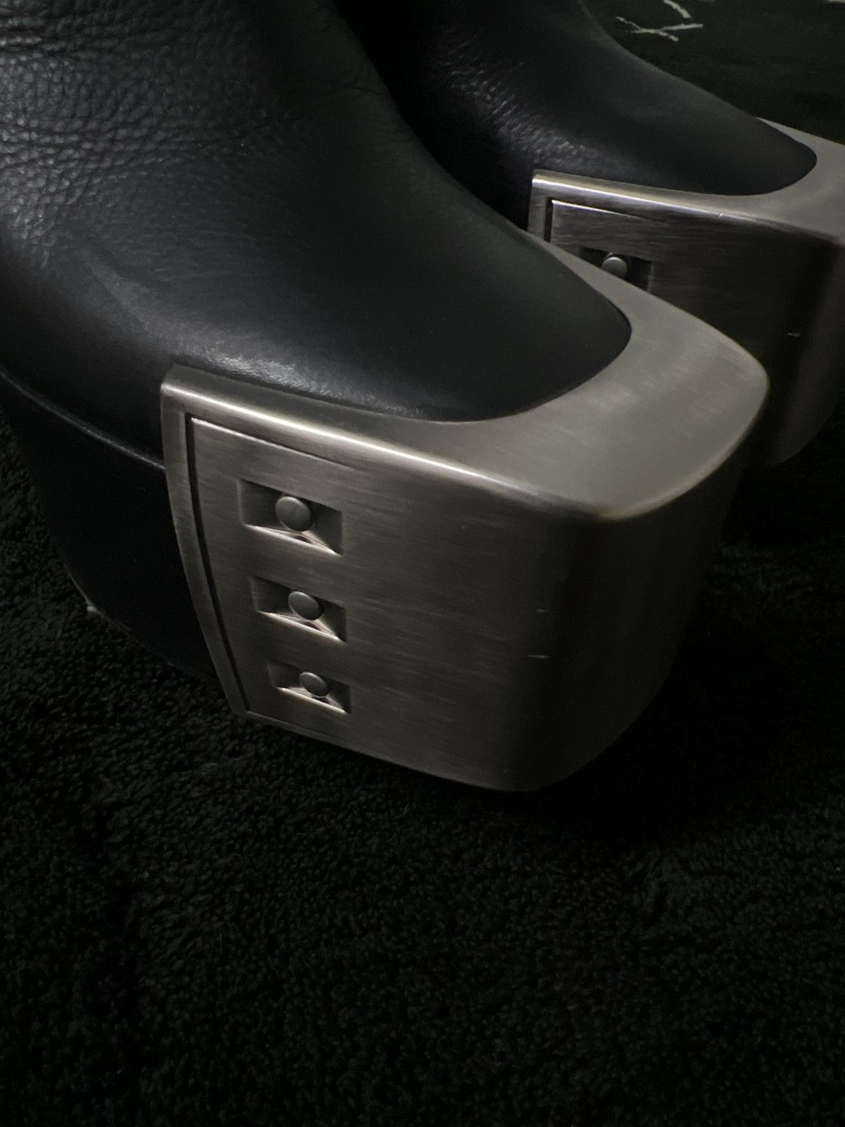 Rick Owens SS21 - Phlegethon Bevel Kiss Boots/Heels Size US 9 / EU 42 - 3 Thumbnail