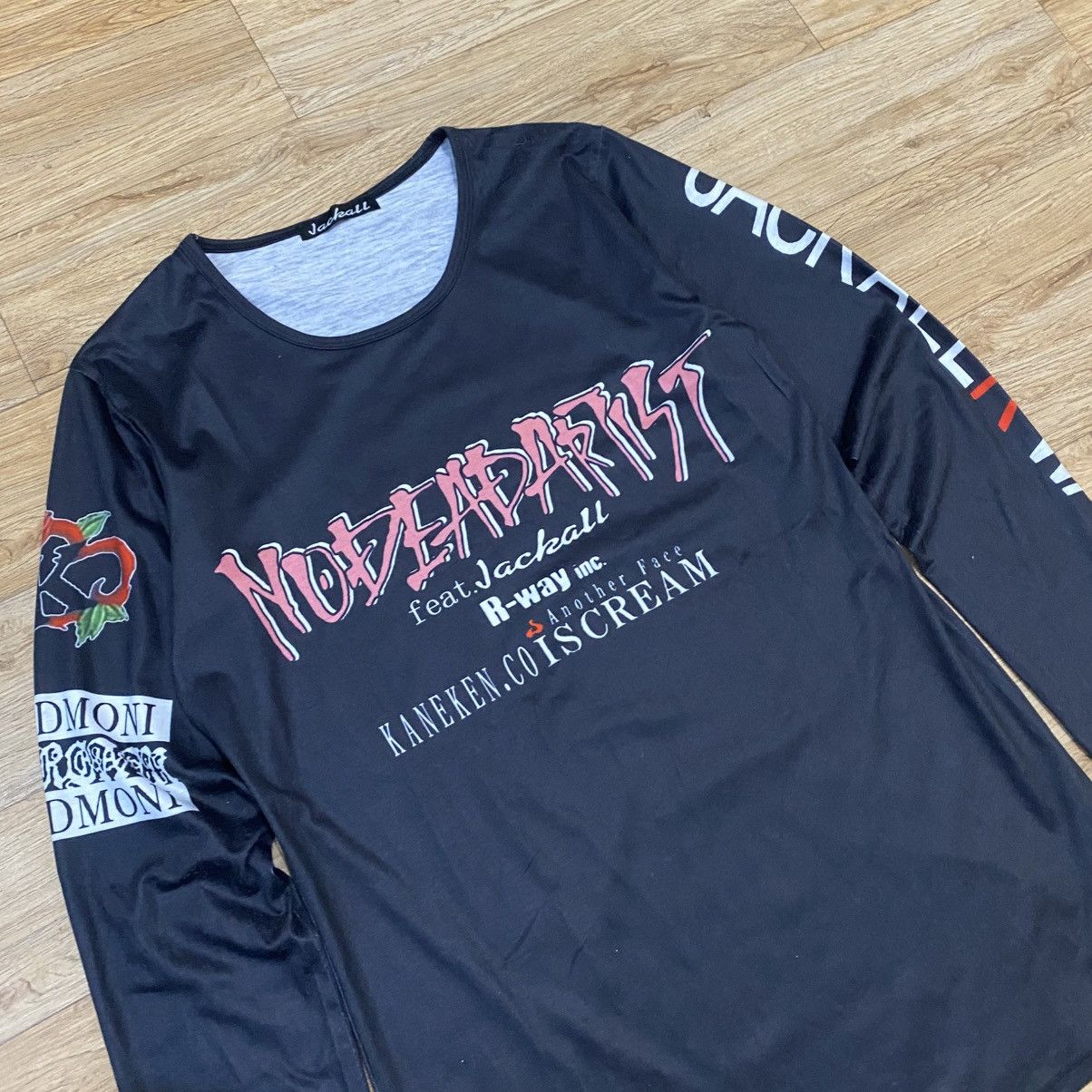 Hysteric Glamour 2000s Jackall NoDead Artist Feat Jackall Long Sleeve T-Shirt Size US M / EU 48-50 / 2 - 3 Thumbnail