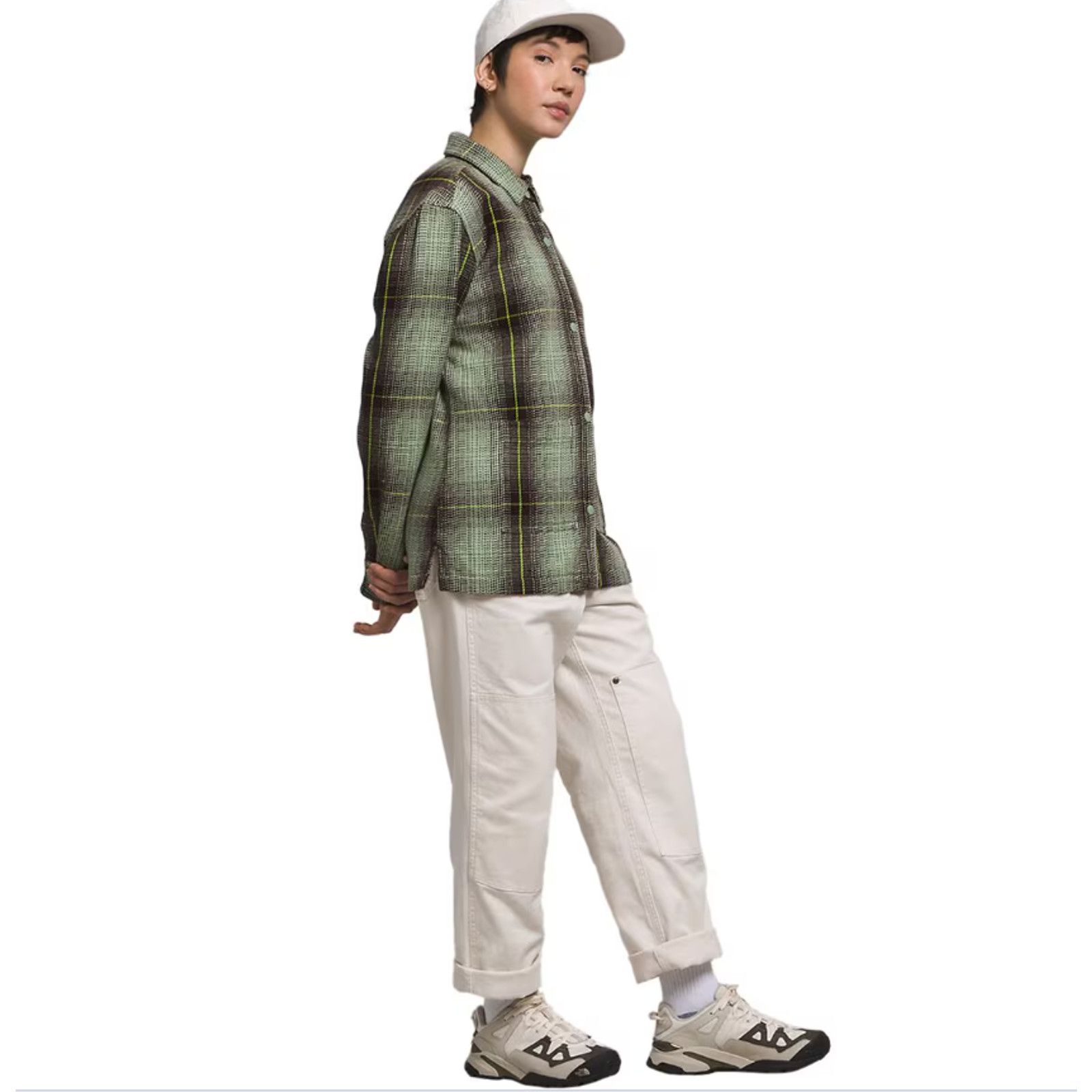 The North Face THE NORTH FACE WEST VALLEY PLAID UTILITY SHACKET MISTY SAGE Size XL / US 12-14 / IT 48-50 - 2 Thumbnail