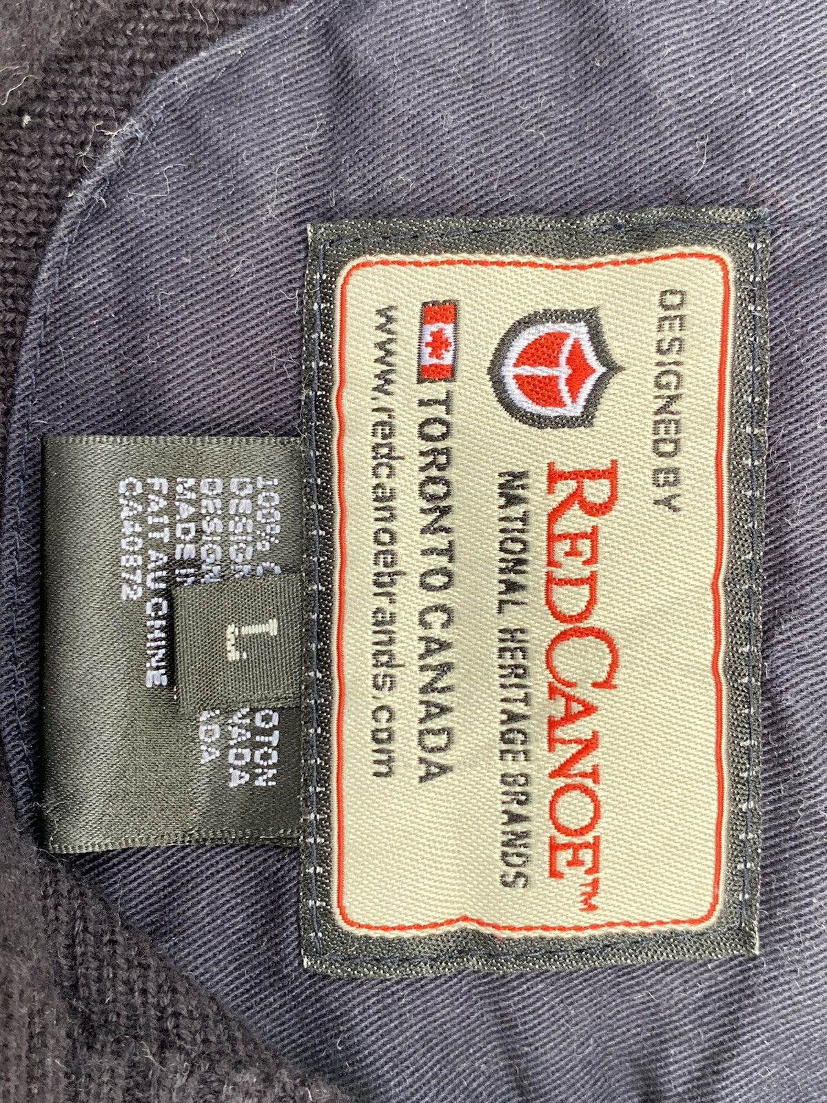 Vintage Vtg Toronto Canada Red Canoe Size US L / EU 52-54 / 3 - 10 Thumbnail