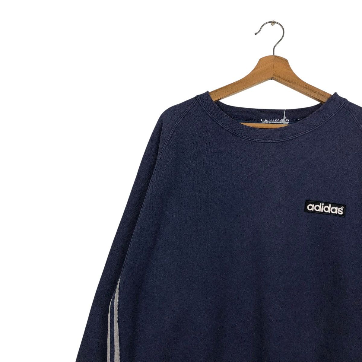 Adidas 🔥VINTAGE ADIDAS SWEATSHIRT BIG LOGO SPELL OUT Size US M / EU 48-50 / 2 - 9 Thumbnail
