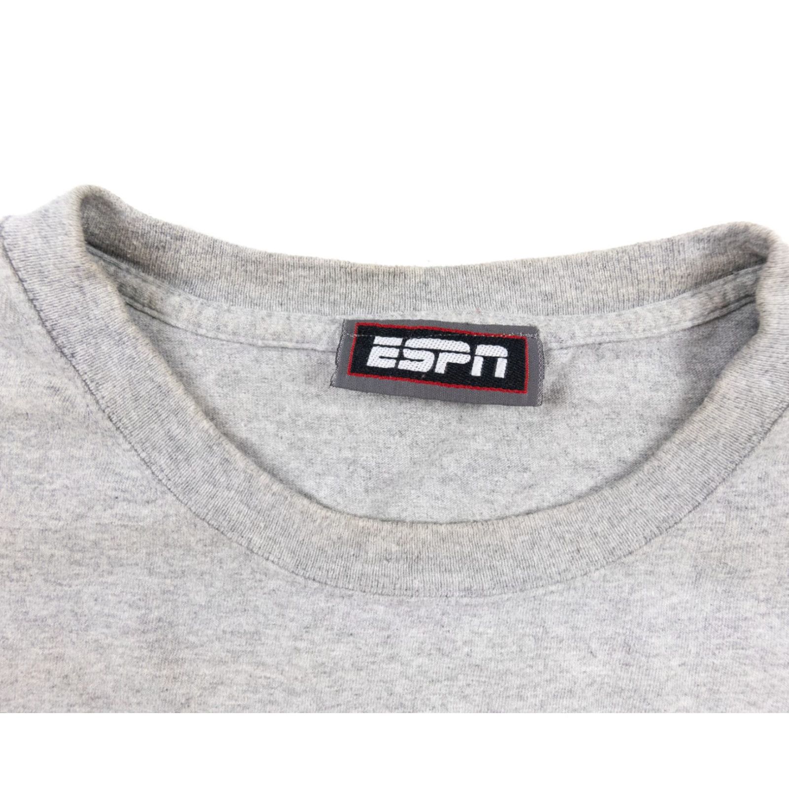 Vintage VTG ESPN Shirt Adult 2XL XXL Gray Short Sleeve Funny Relationship Graphic Tee Size US XXL / EU 58 / 5 - 4 Thumbnail