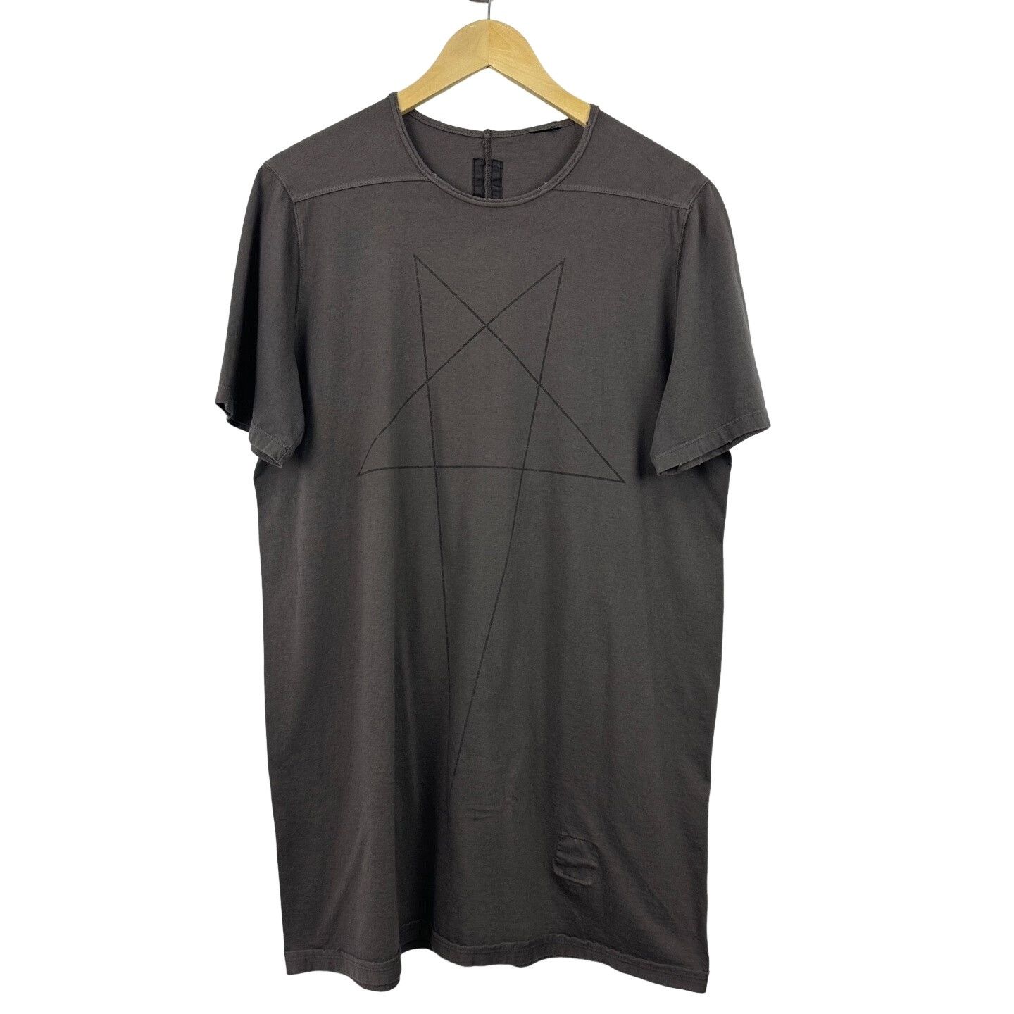 Rick Owens Rick Owens Pentagram Graphic T-Shirt L Size US L / EU 52-54 / 3 - 1 Thumbnail