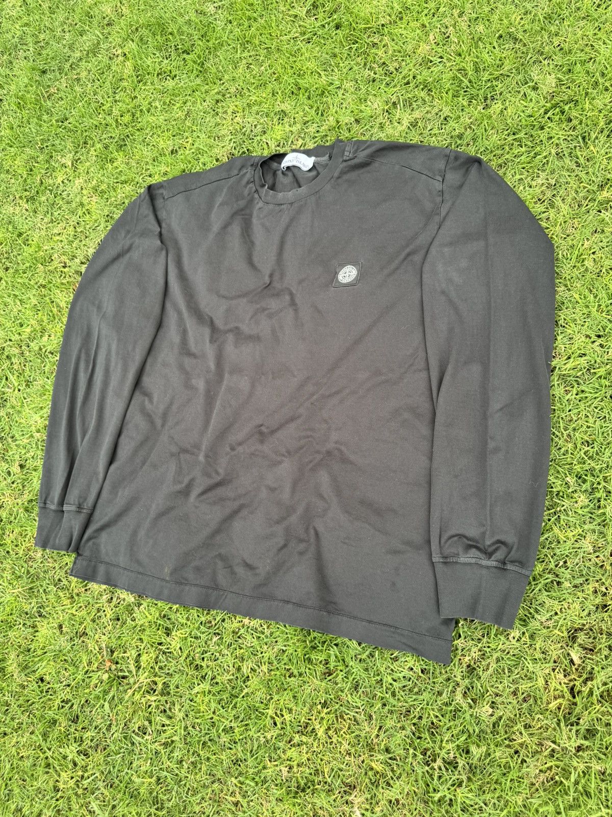 Stone Island Stone Island Compass-patch long-sleeve T-shirt Size US XL / EU 56 / 4 - 2 Thumbnail