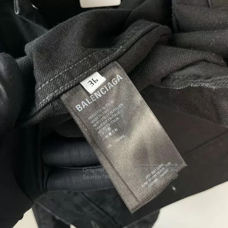 Balenciaga Balenciaga Denim Jacket Size XS / US 0-2 / IT 36-38 - 5 Thumbnail