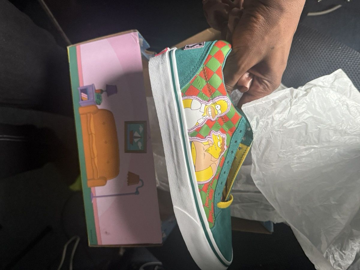 The Simpsons × Vans Old School Vintage Vans x Simpson Collab Size US 8 / EU 41 - 2 Thumbnail