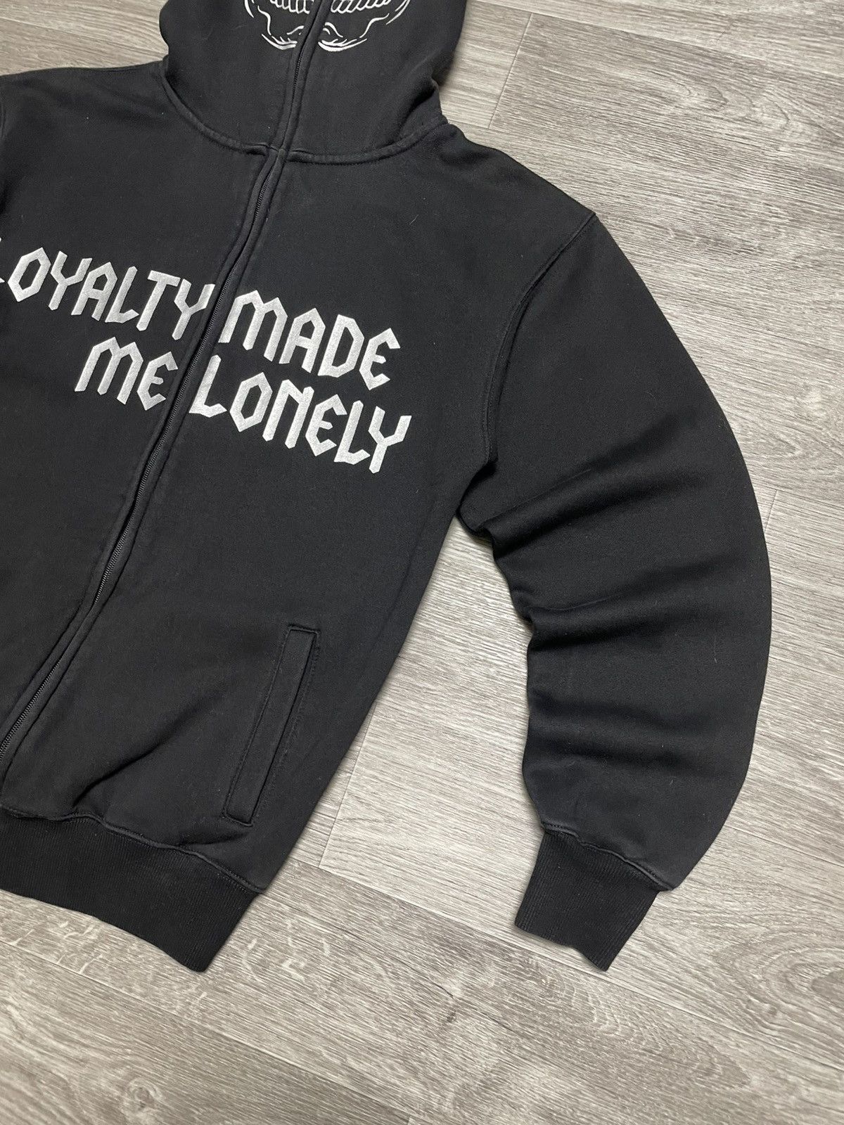 Other Vintage Skeleton Skull Head Full Zip-Up Hoodie Y2K Size US M / EU 48-50 / 2 - 6 Thumbnail