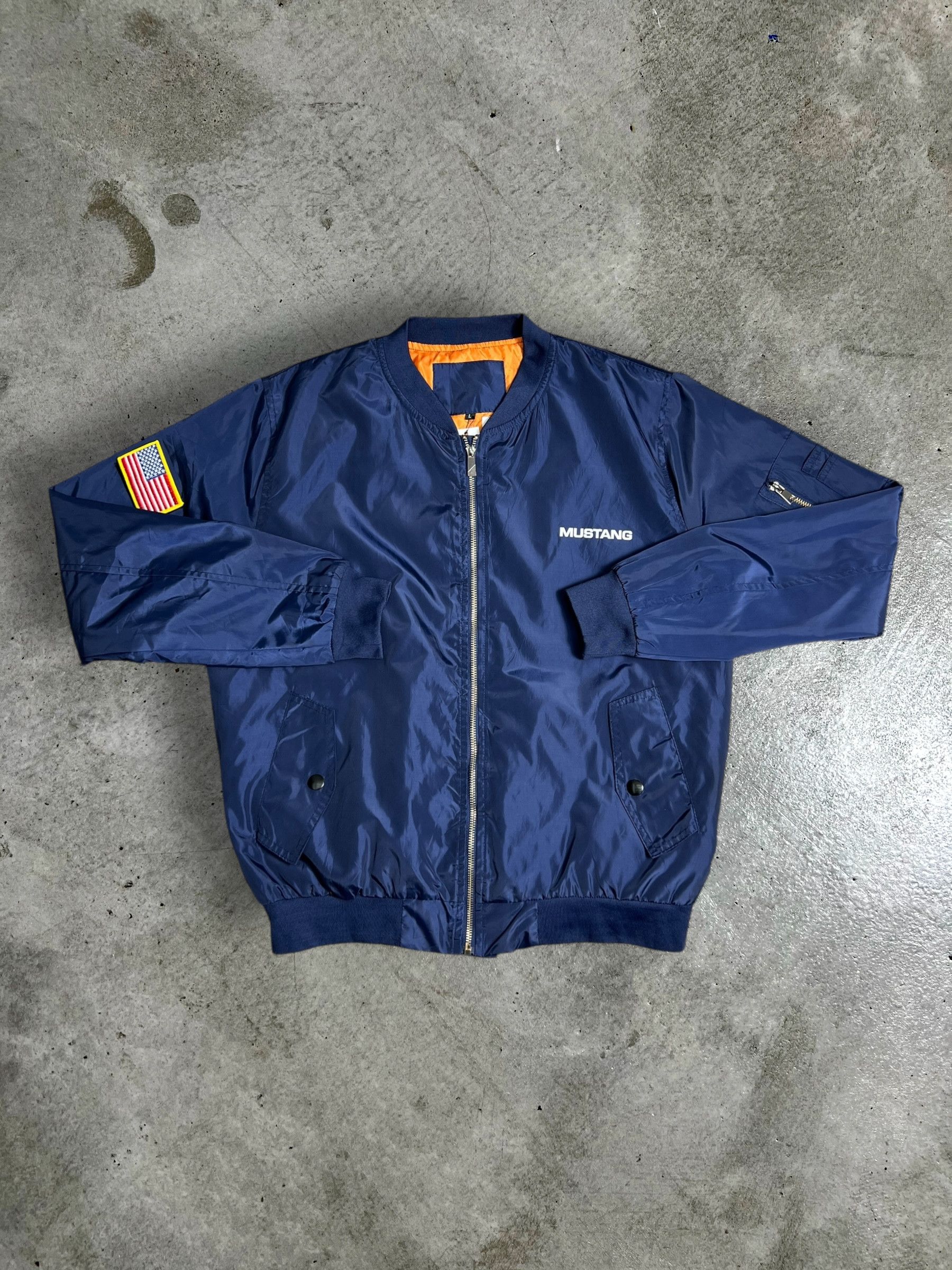 Mustang Vintage Mustang Bomber Jacket (L) JKA422 Size US L / EU 52-54 / 3 - 4 Thumbnail