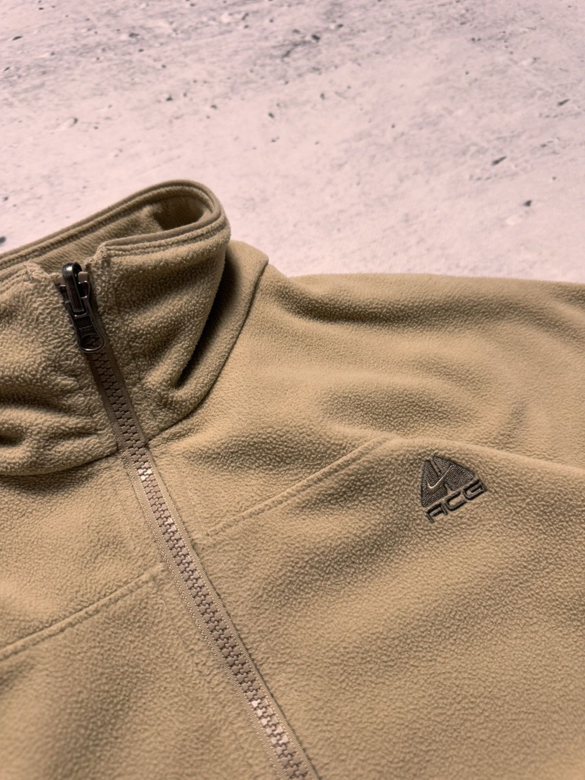 Nike × Nike ACG × Vintage NIKE ACG TEDDY FLEECE VINTAGE BASIC LOGO ZIP HOODIE Size US S / EU 44-46 / 1 - 5 Thumbnail