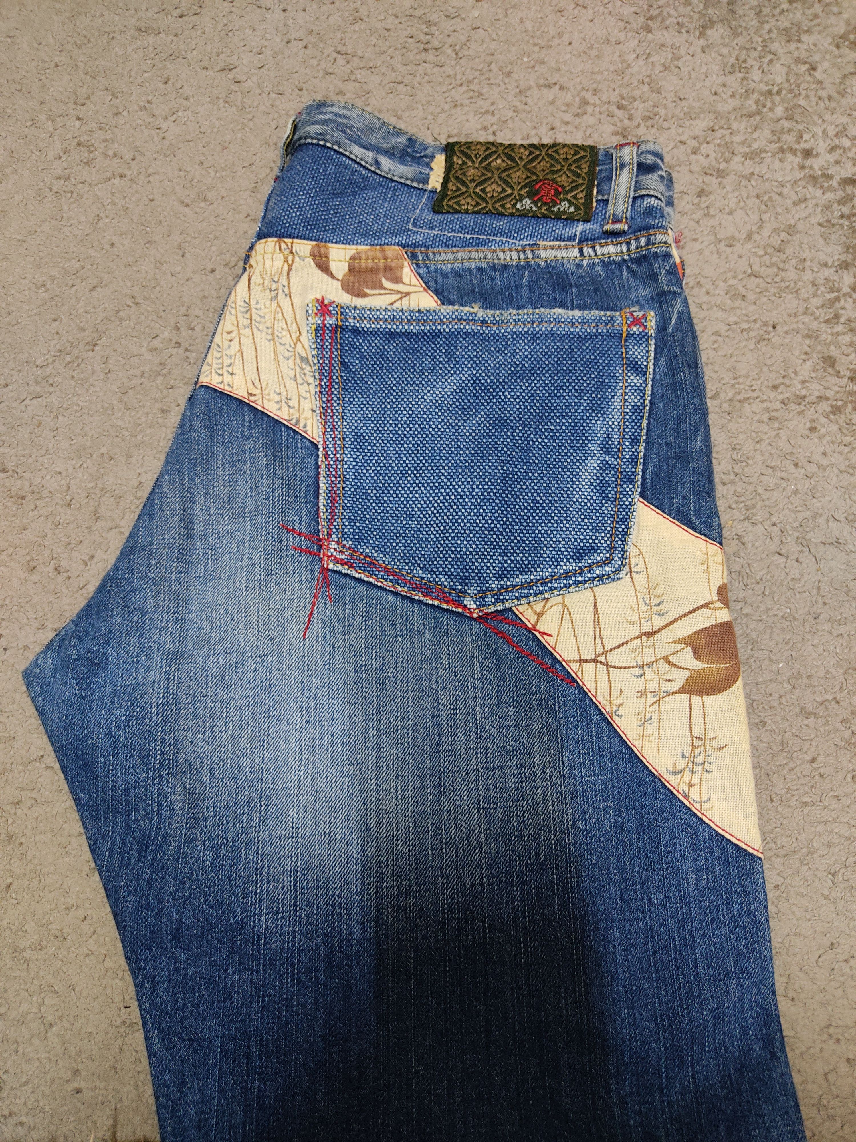 Eternal × Japanese Brand Eternal Boro Shashiko Jeans Size US 34 / EU 50 - 9 Thumbnail
