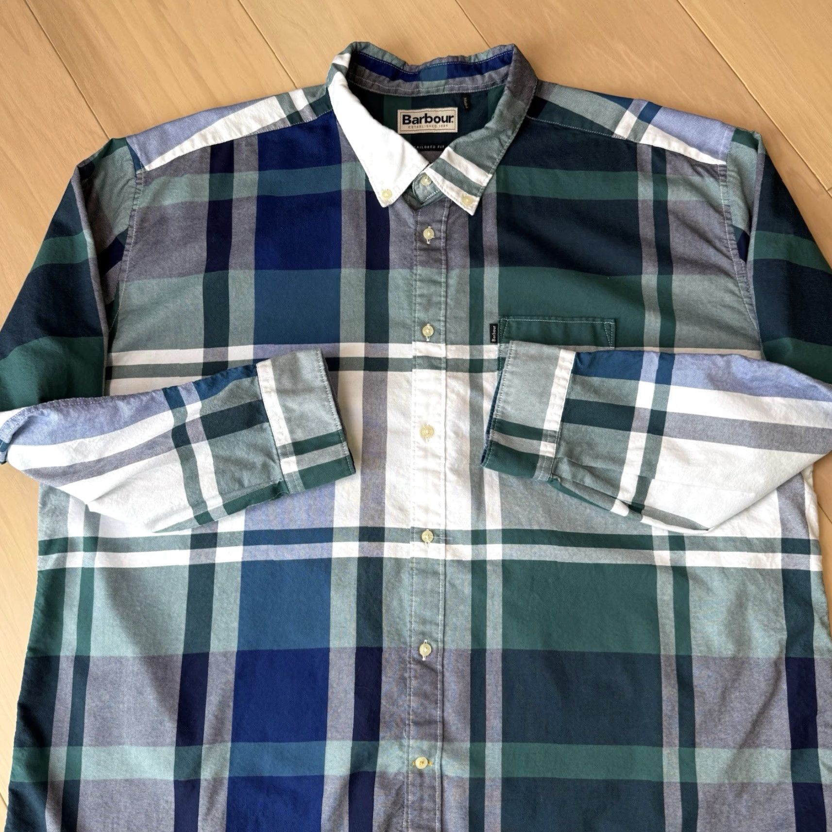 Barbour Barbour Shirt 2XL Multicolor Highland 2 Check Button Up New York Minimalist Shirt Mens Size US XXL / EU 58 / 5 - 5 Thumbnail