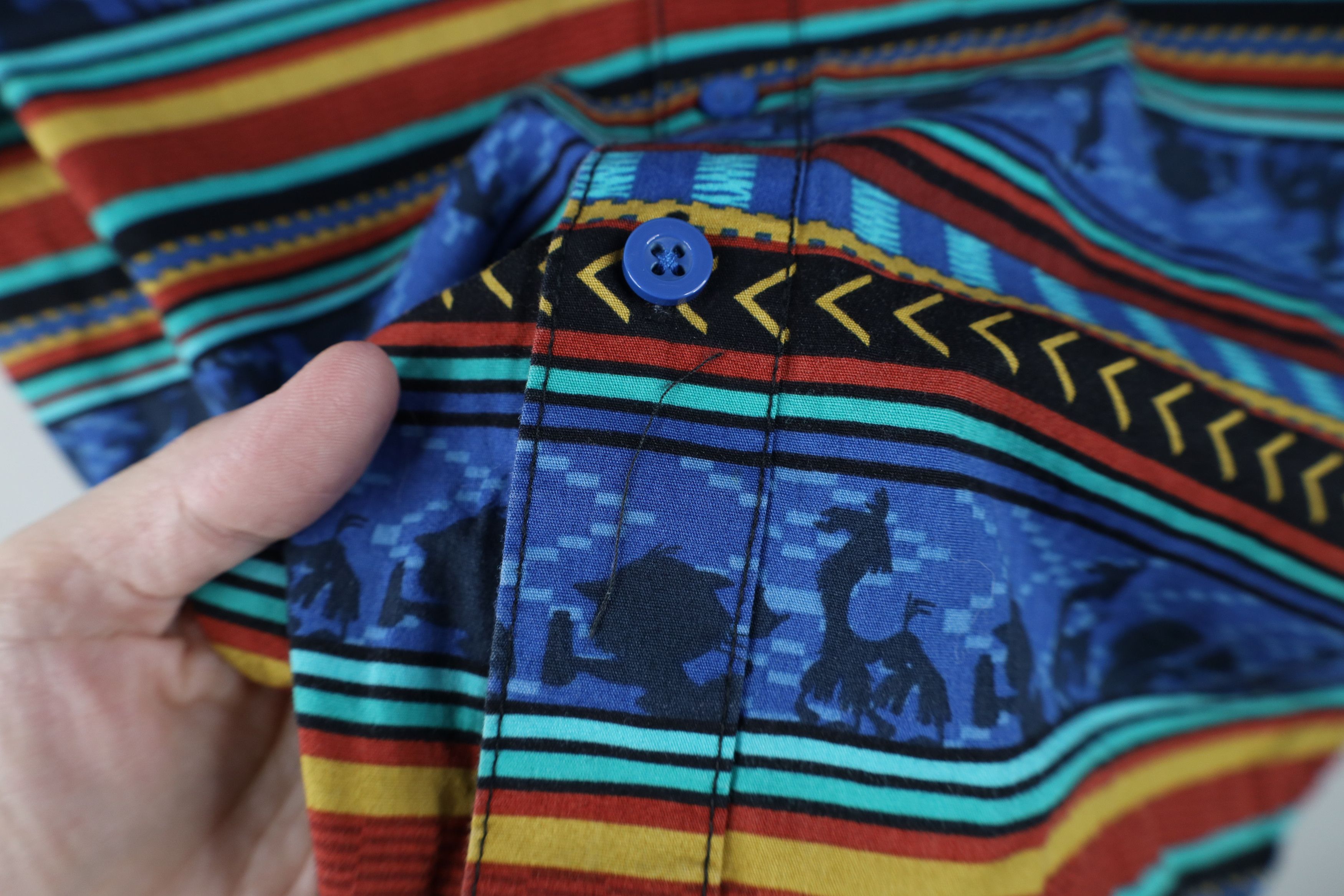 Disney Vintage Disney New Groove Rainbow All Over Print Shirt Size US M / EU 48-50 / 2 - 4 Thumbnail