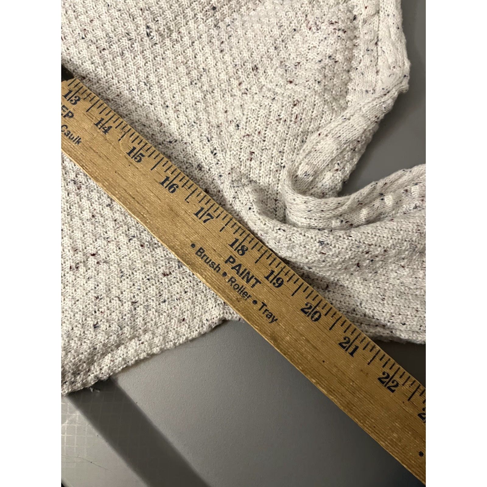 Loft LOFT Gray Pullover Sweater Womens Large Long Sleeve Crew Neck Tight-Knit Casual Retro Size L / US 10 / IT 46 - 5 Thumbnail